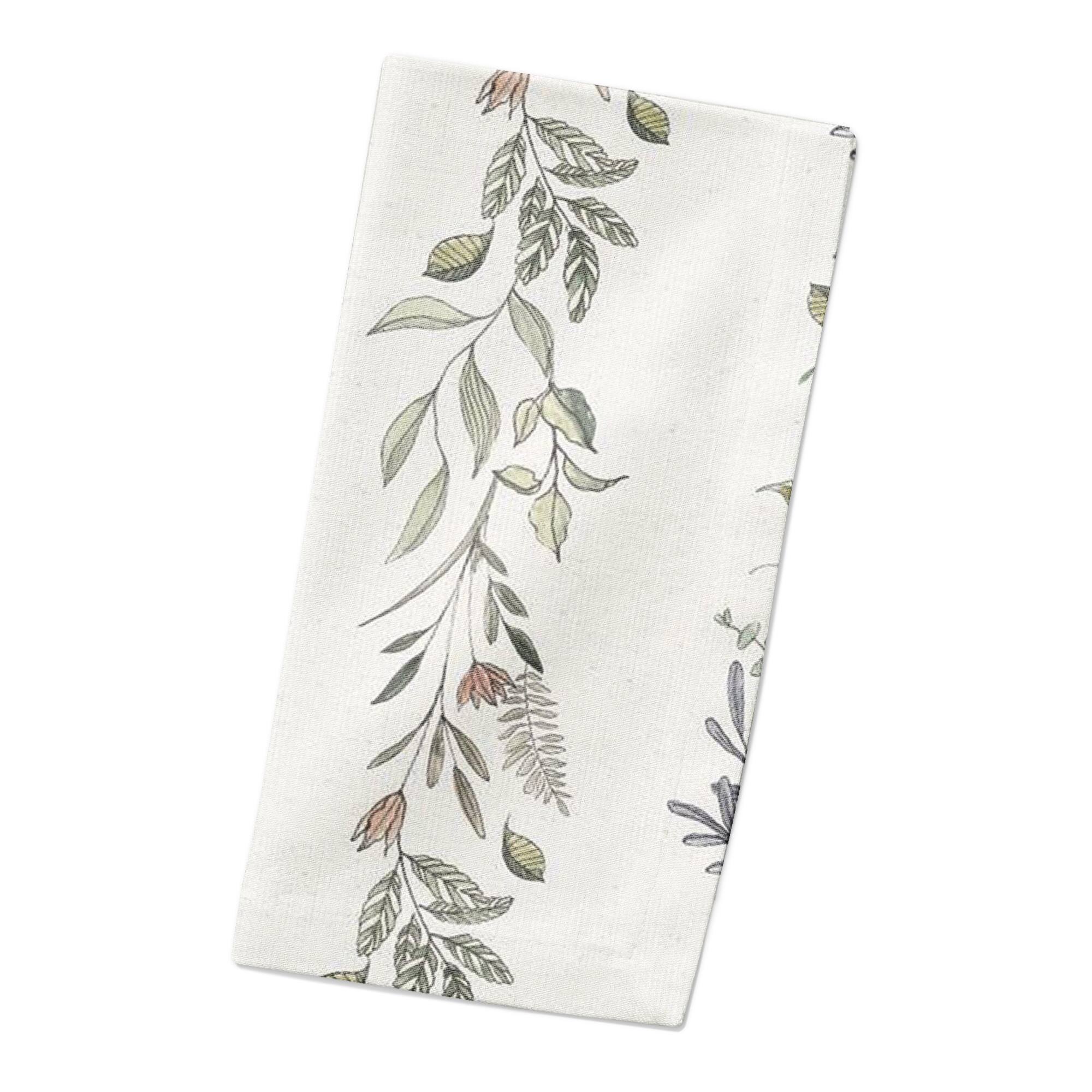 Vines Cotton Twill Napkin