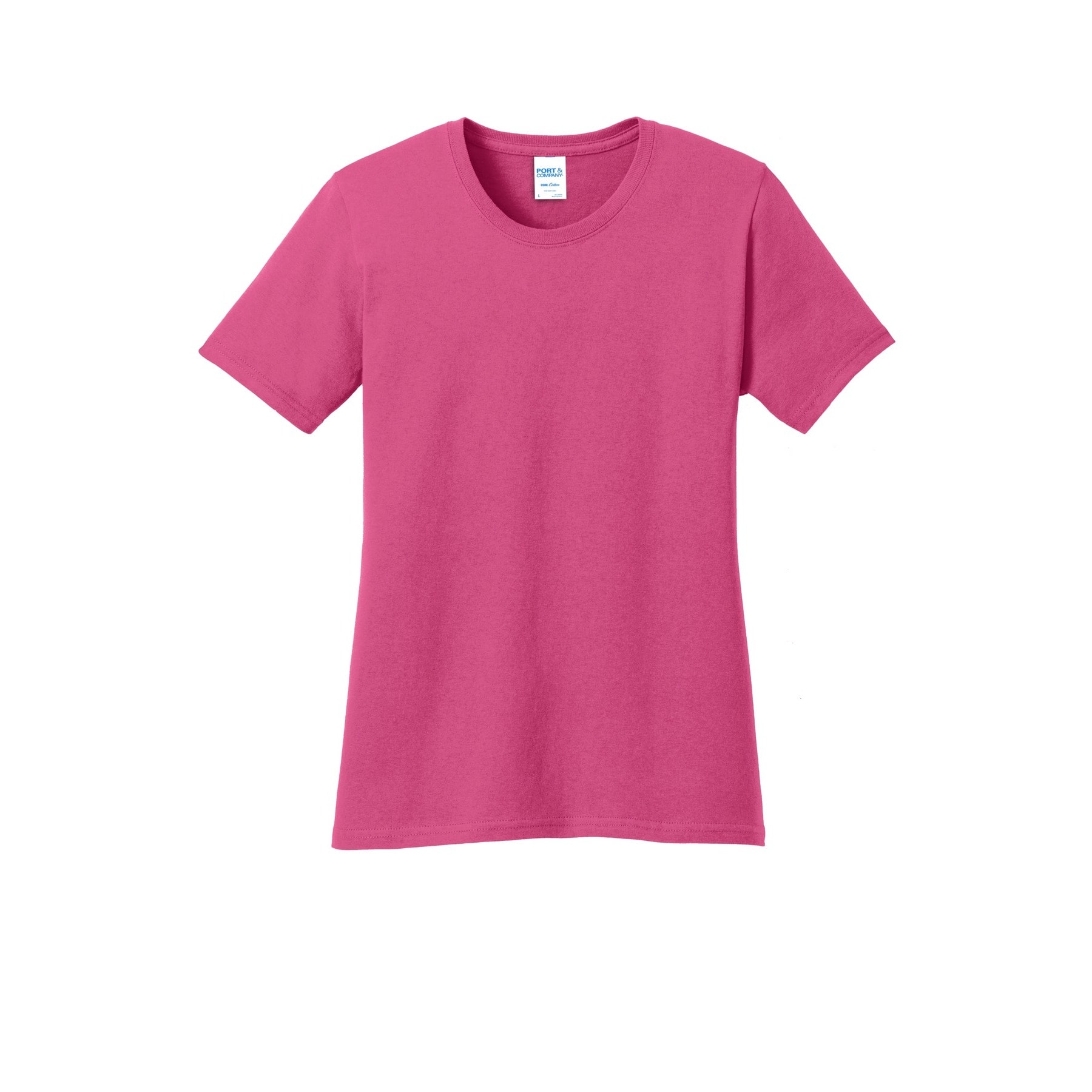 Port & Company® Colors Core Cotton Ladies T-Shirt