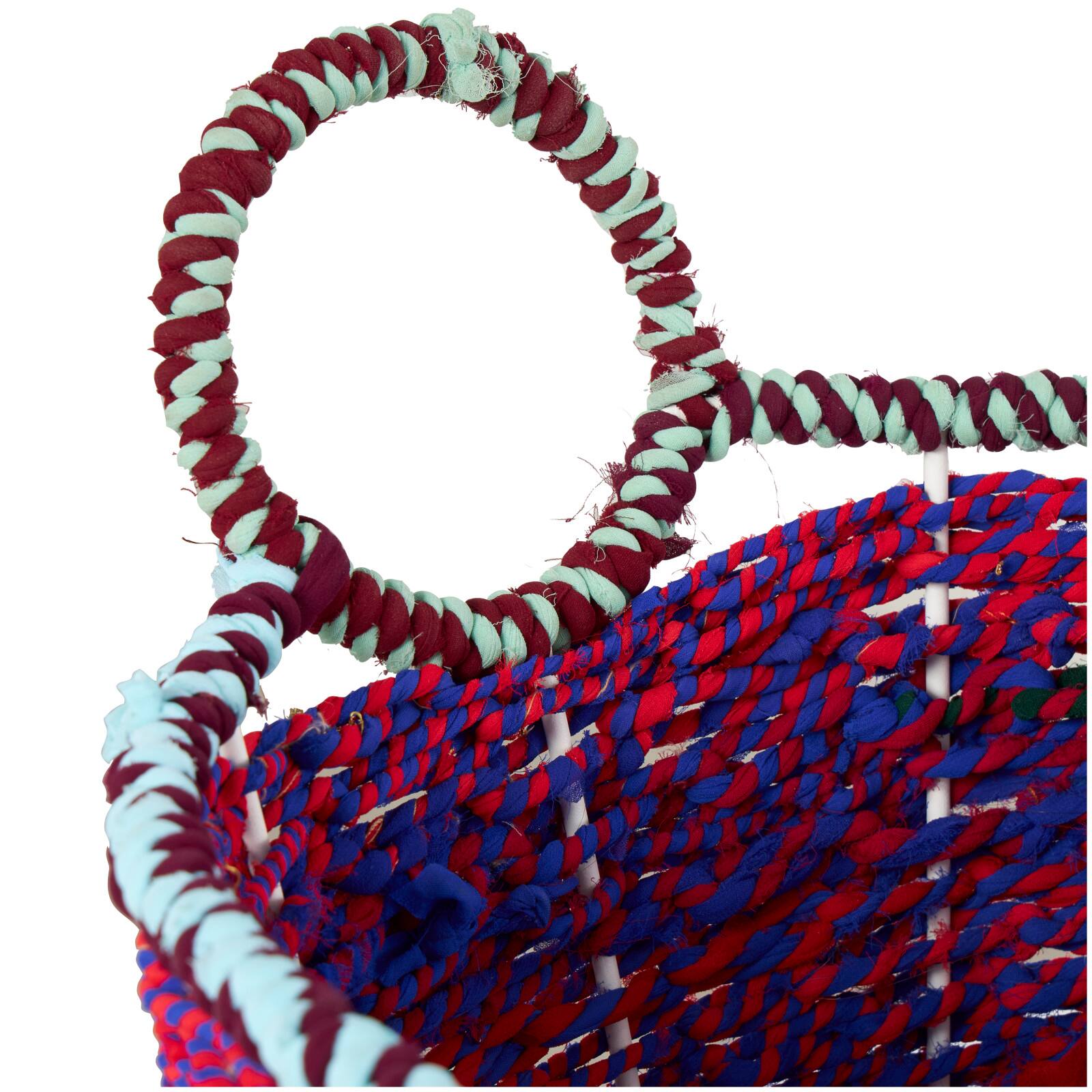 CosmoLiving by Cosmopolitan Multicolor Cotton Bohemian Storage Basket Set