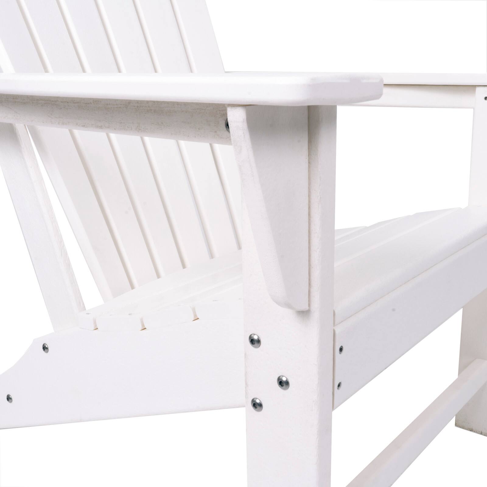 White Traditional Adirondack Chair