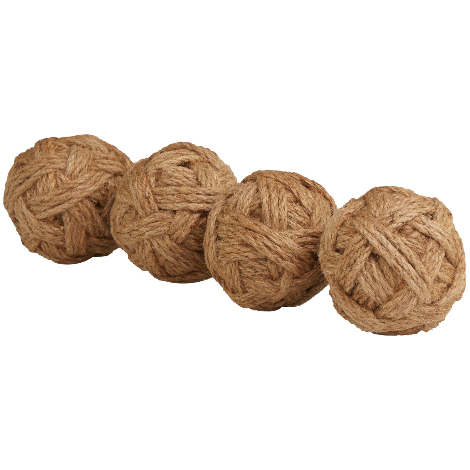 Brown Handmade Jute Orbs &#x26; Vase Filler Set