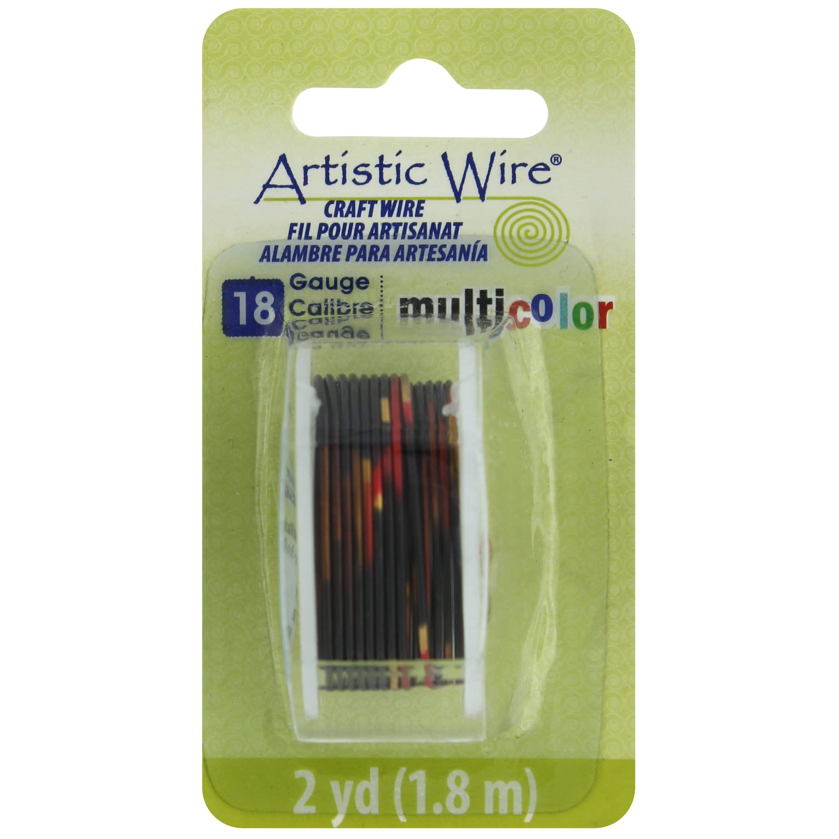 Artistic Wire&#xAE; 18 Gauge Multicolor Craft Wire