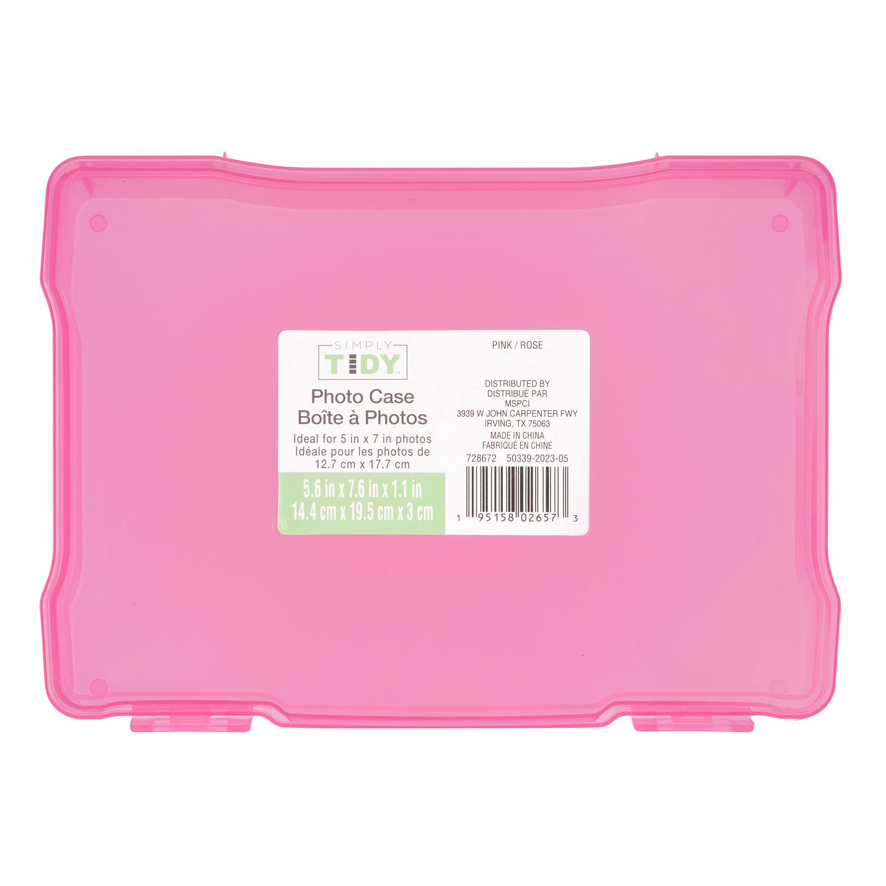 Plastic Photo Case by Simply Tidy&#x2122;