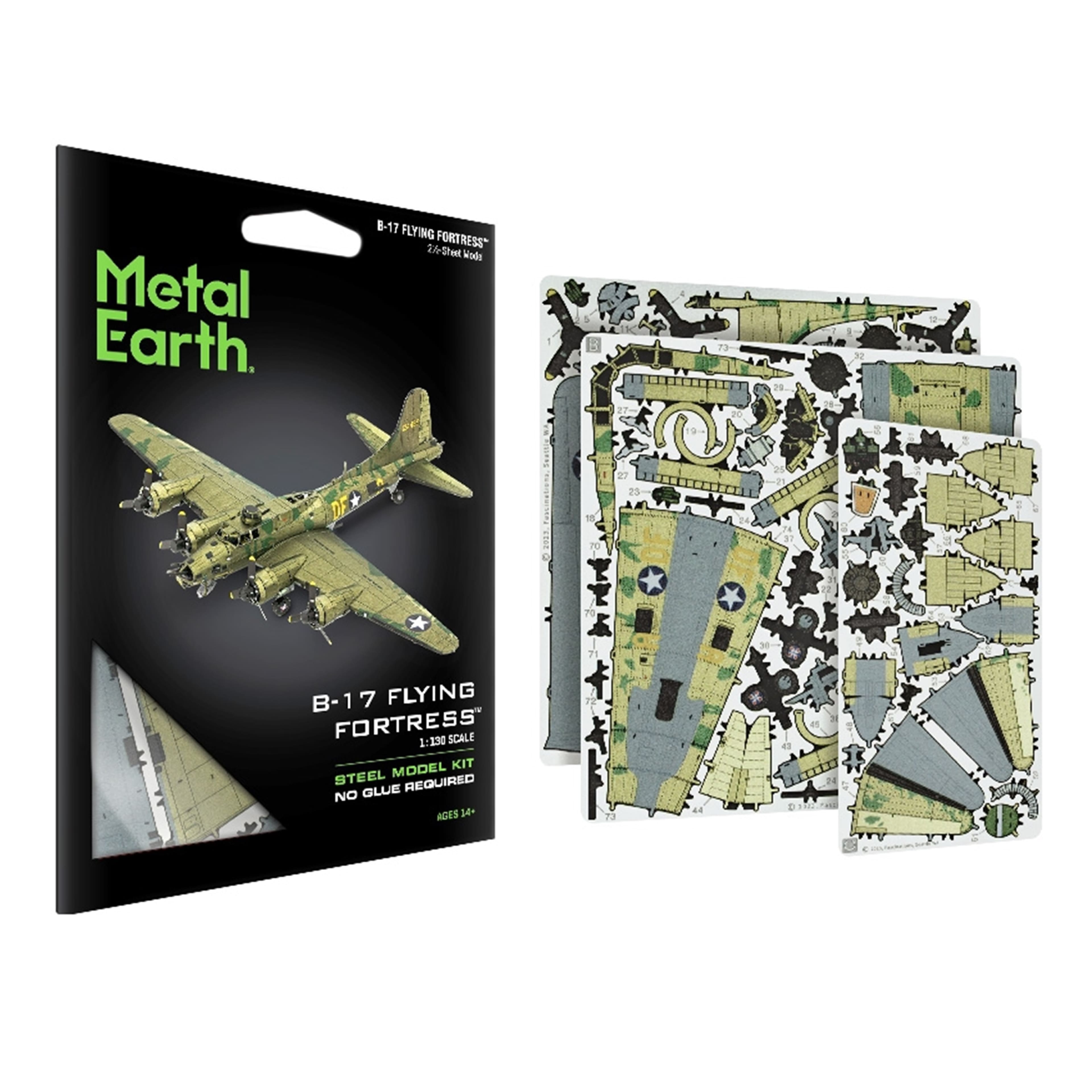 Metal Earth&#xAE; B-17 Flying Fortress&#x2122; Steel Model Kit