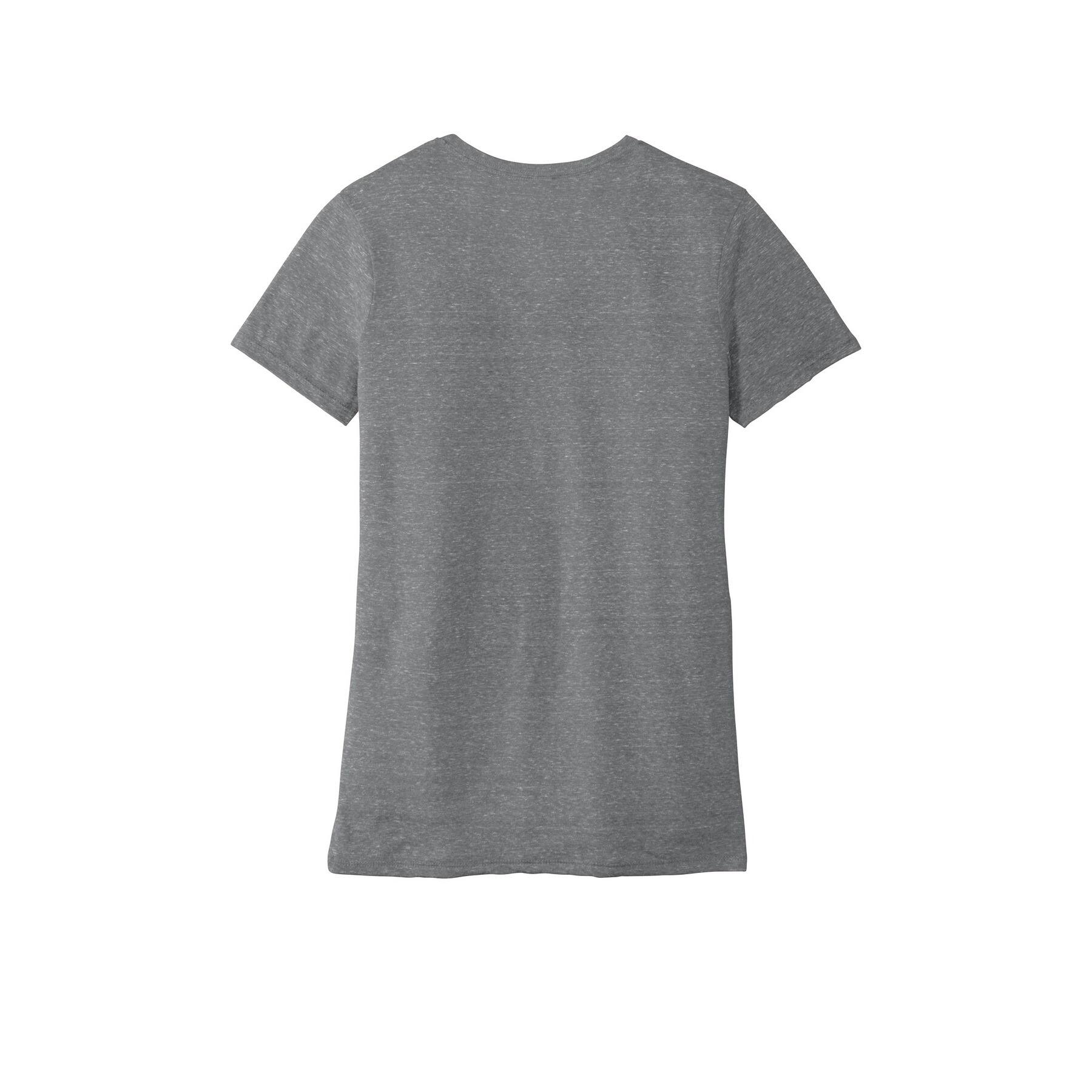 JERZEES&#xAE; Ladies Snow Heather Jersey V-Neck T-Shirt