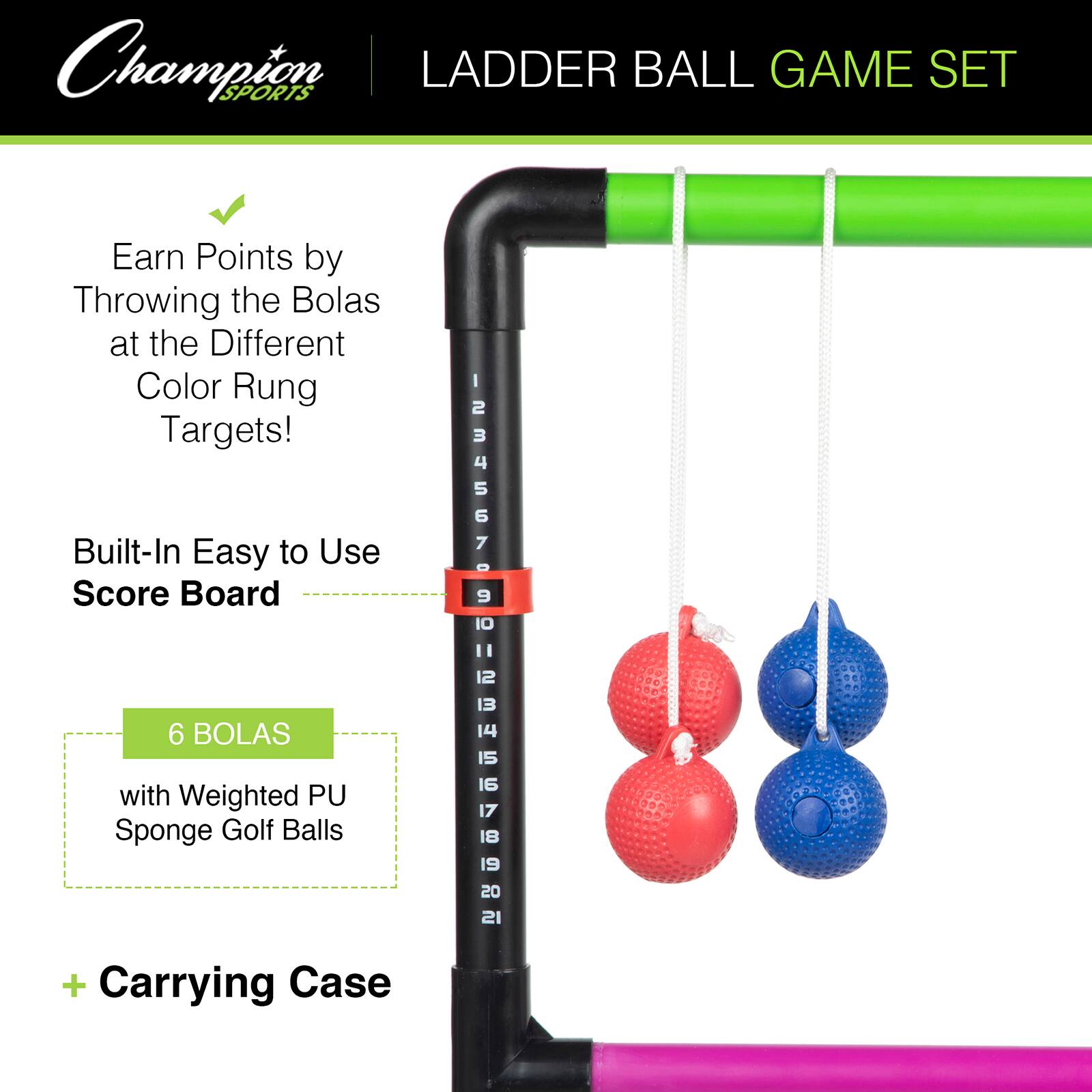 Champion Sports Ladder Ball Game Set