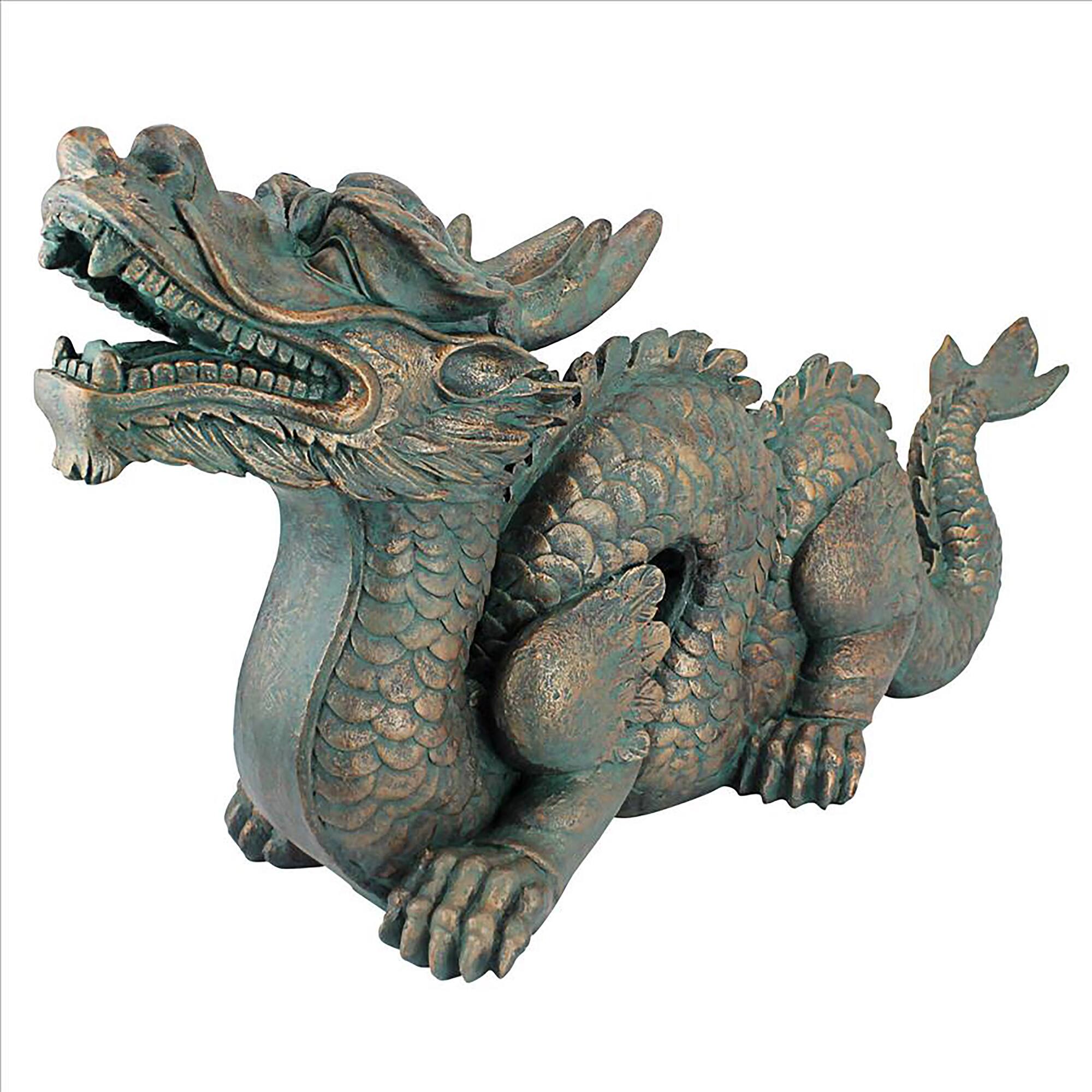 Design Toscano 15" Dragon of the Great Wall Statue