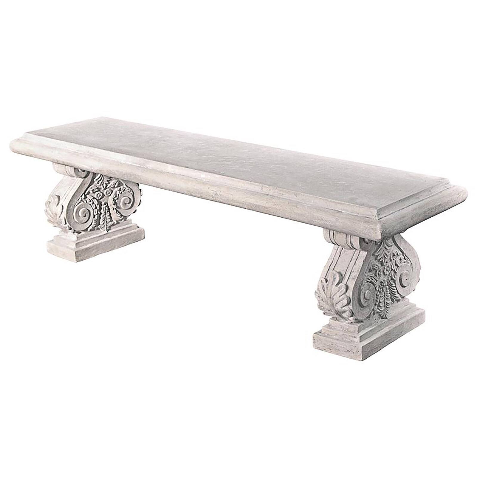 Design Toscano 59" Cambridge Yard Architectural Garden Bench