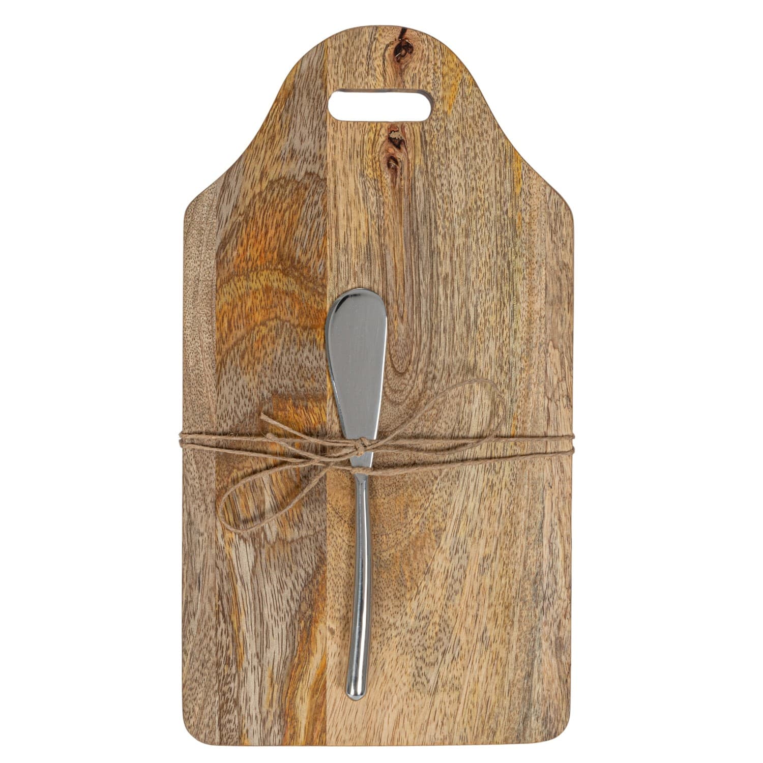 Hello Honey® Mango Wood Board & Knife Set