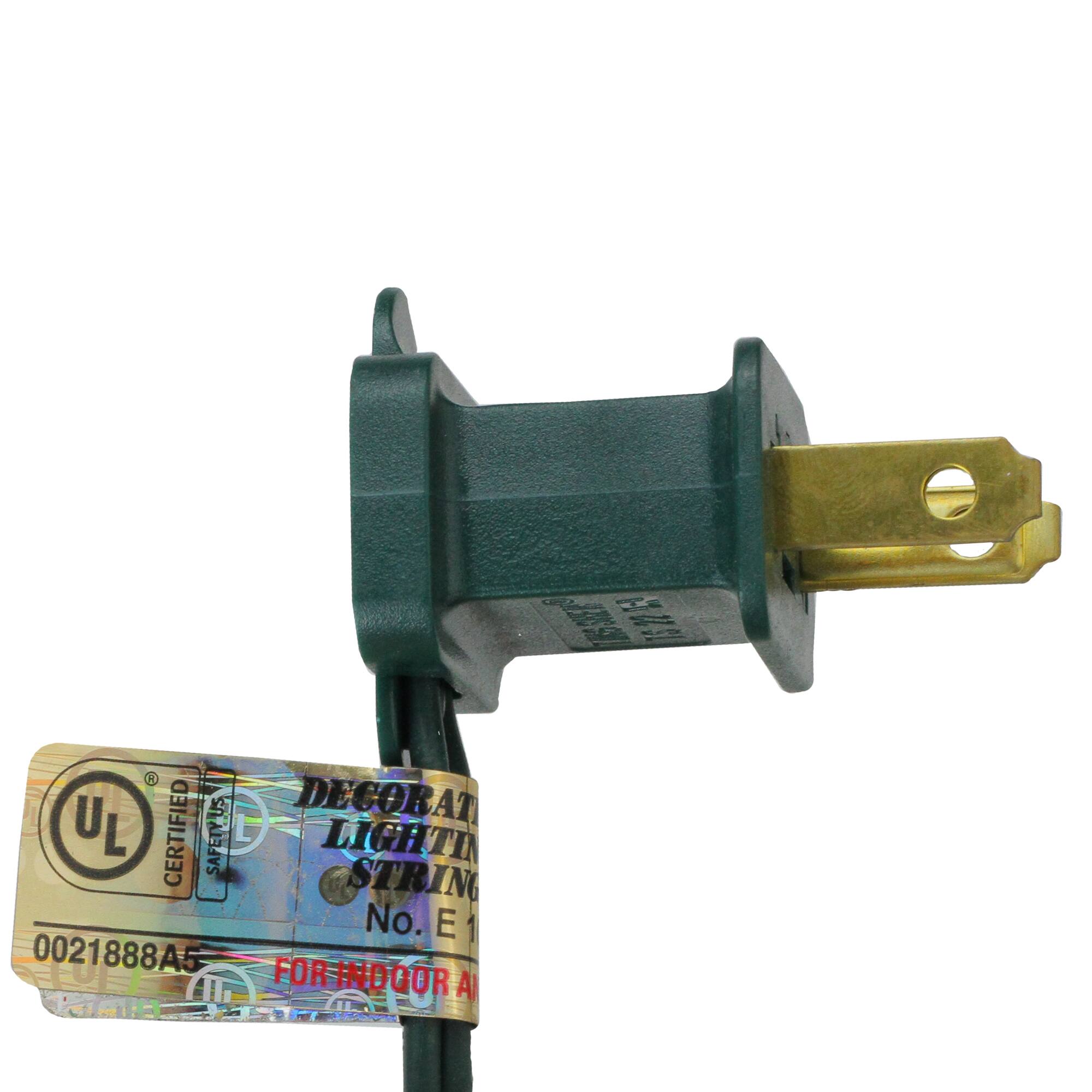 Set of 50 Pink Perm-O-Snap Mini Christmas Lights - 24.75 ft Green Wire