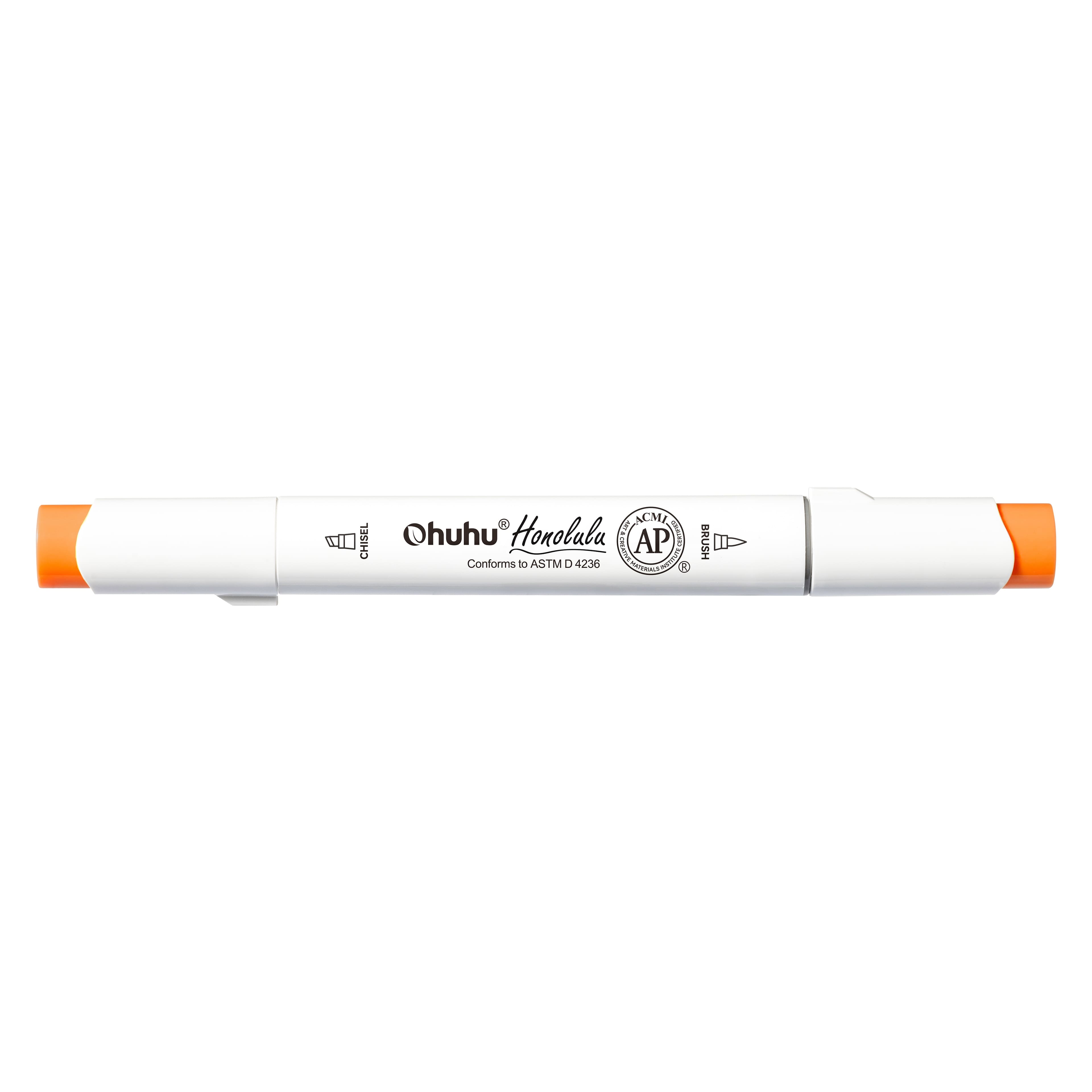 Ohuhu® Honolulu Brush & Chisel Dual Tip Marker