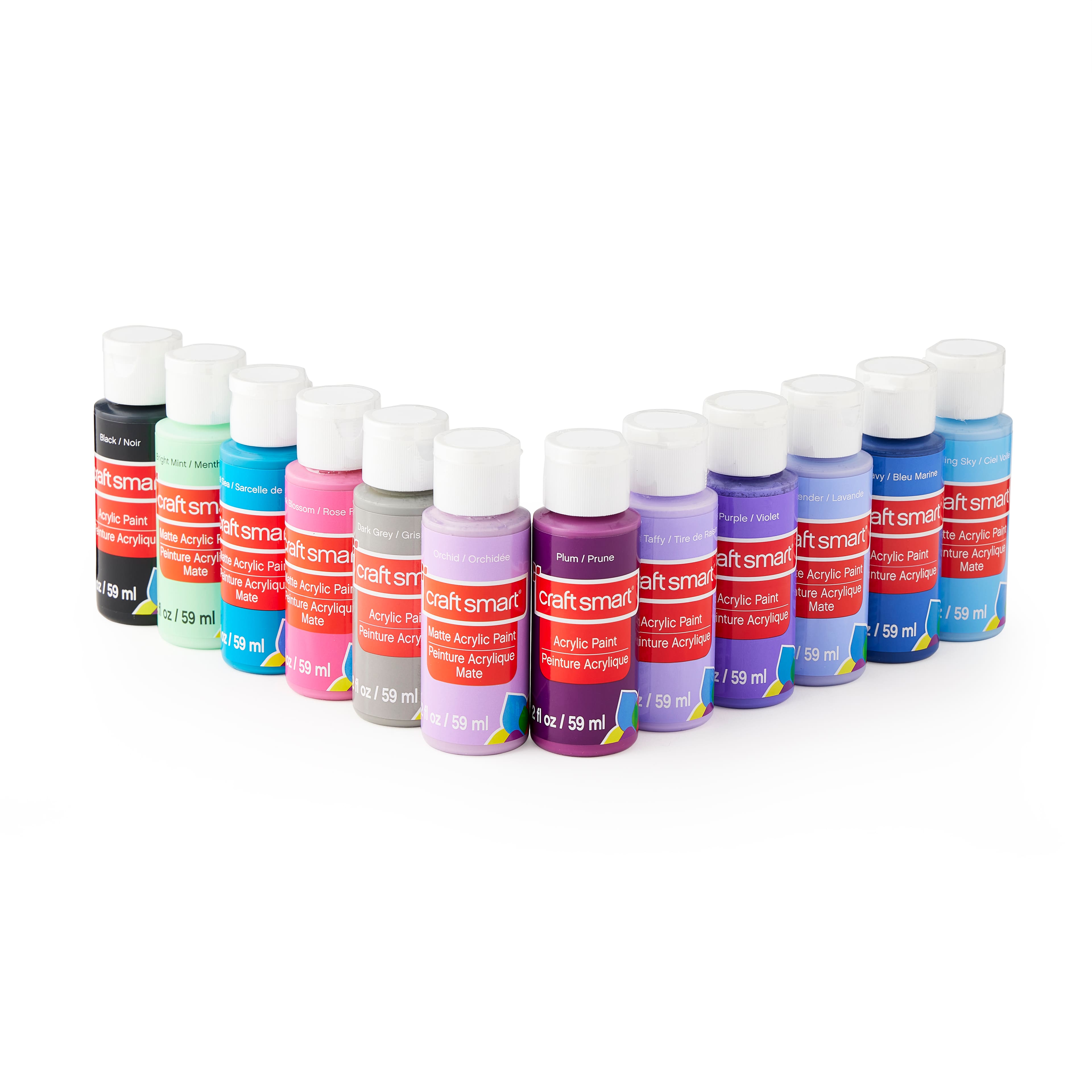 36 Colour Acrylic Paint Value Set by Craft Smart®