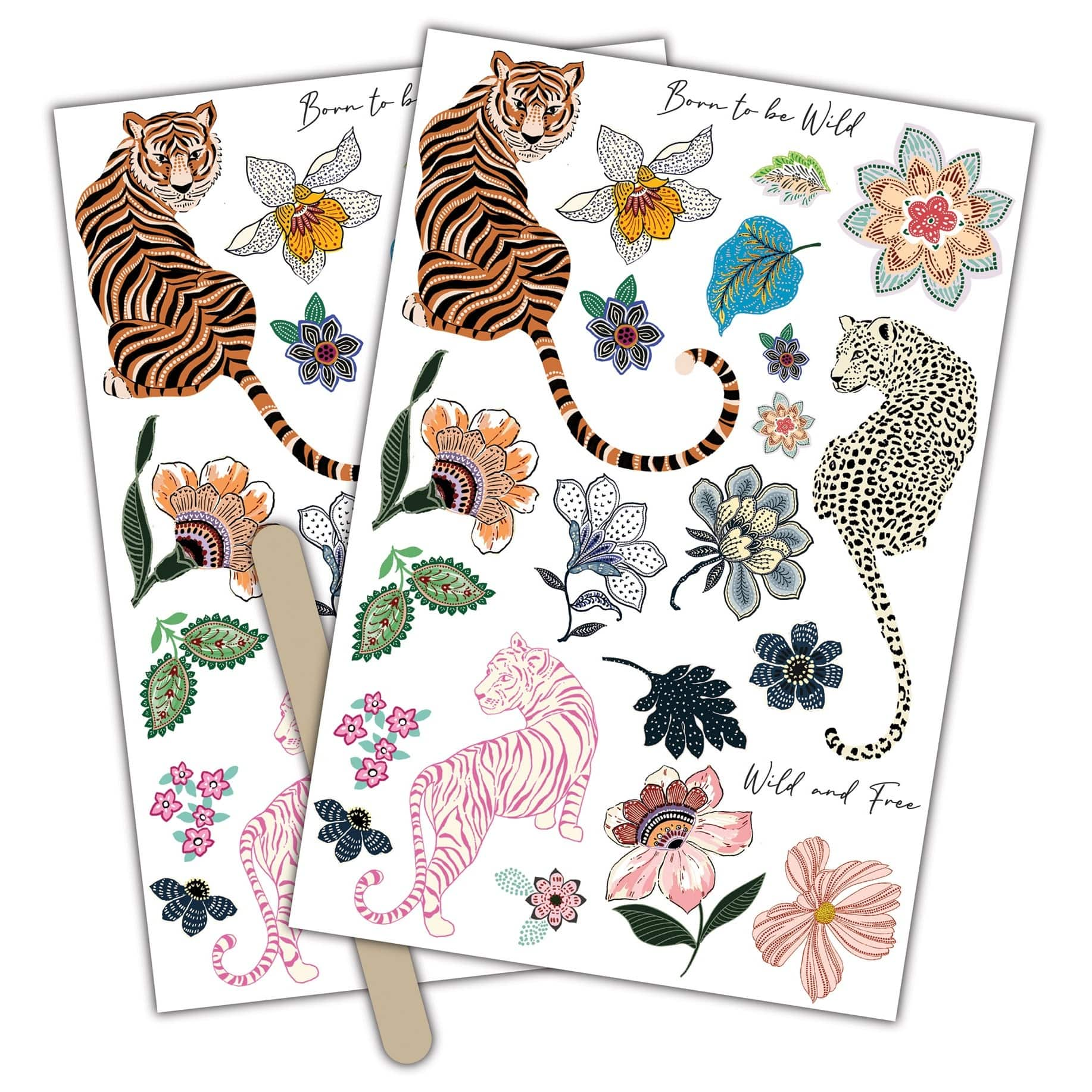 Craft Consortium Enchanted Jungle Rub-On Transfers