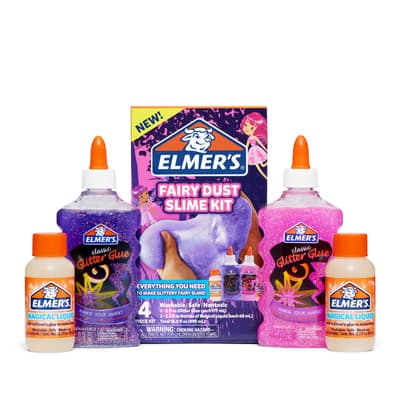 ESSENSON Slime Kit - Slime Supplies Slime Making Kit for Girls Boys, Kids  Art Craft, Crystal Clear Slime, Glitter, Slime Charms, Fishbowl Beads Girls