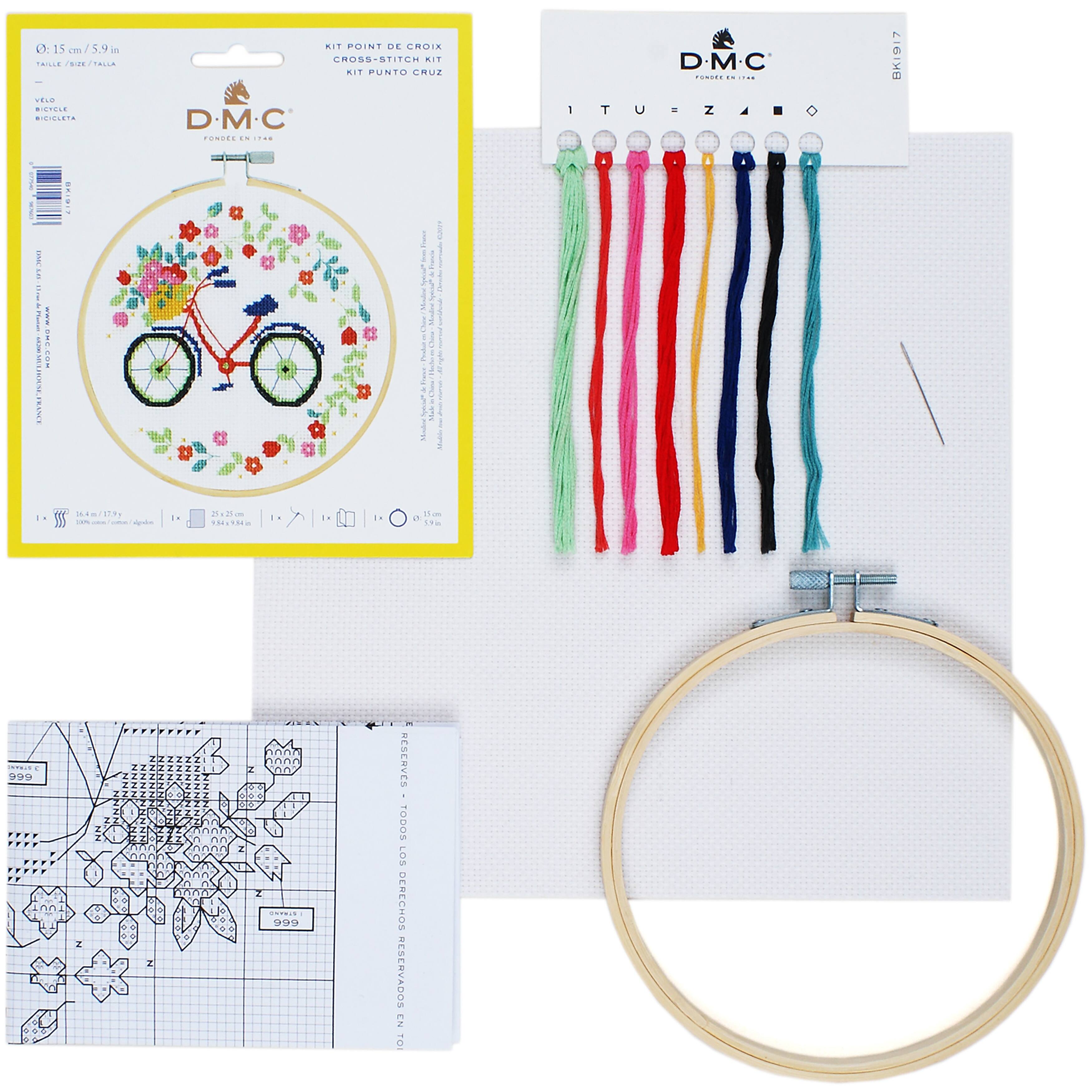 DMC&#xAE; Bicycle Cross Stitch Kit