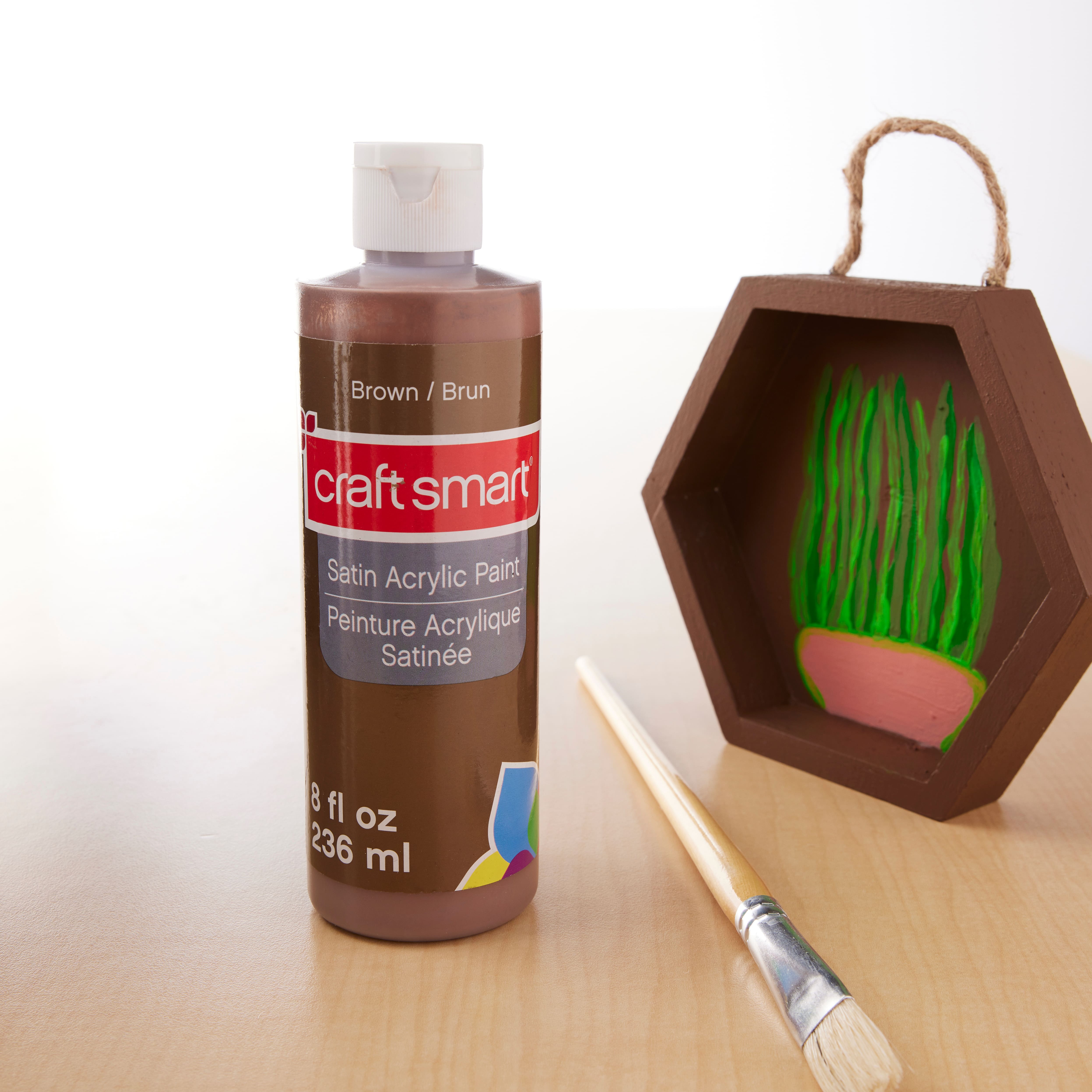 8 Pack: Satin Acrylic Paint by Craft Smart®, 8oz.