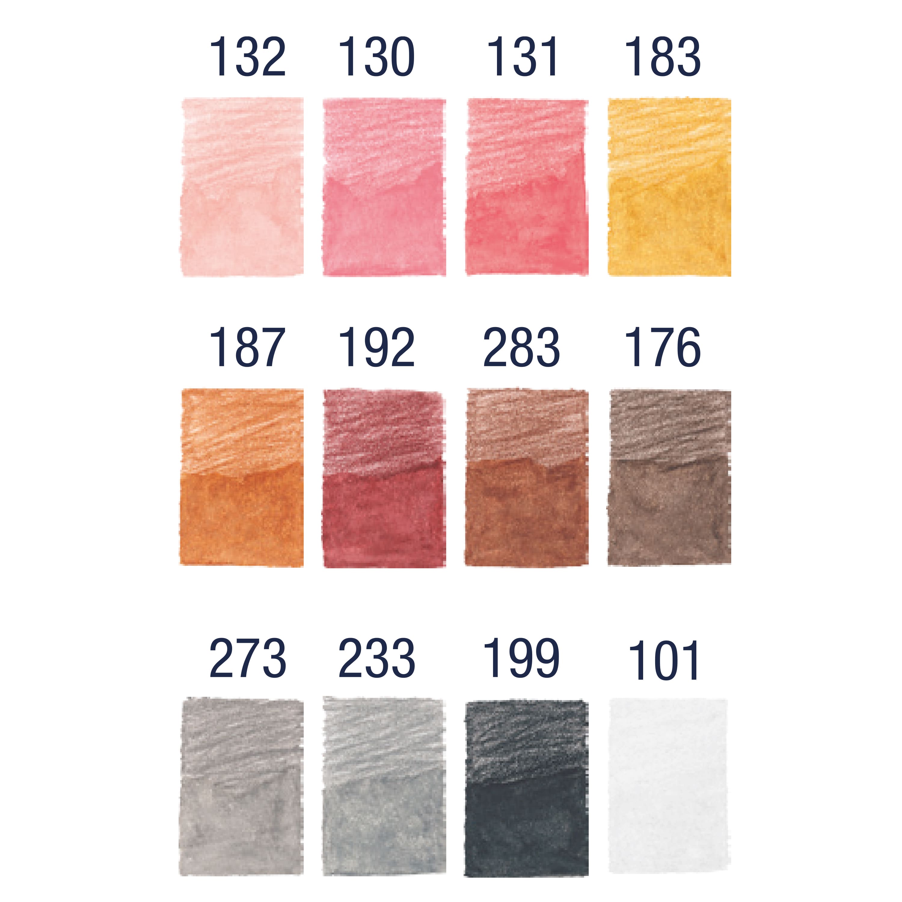 Faber-Castell&#xAE; Goldfaber Aqua 12 Color Skin Tone Watercolor Pencil Set