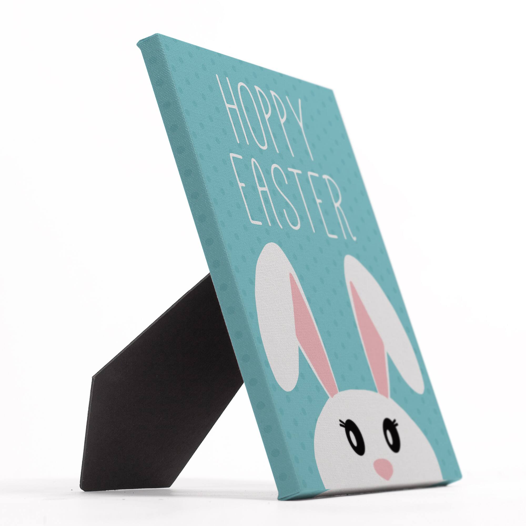 Hoppy Easter Tabletop Canvas Art