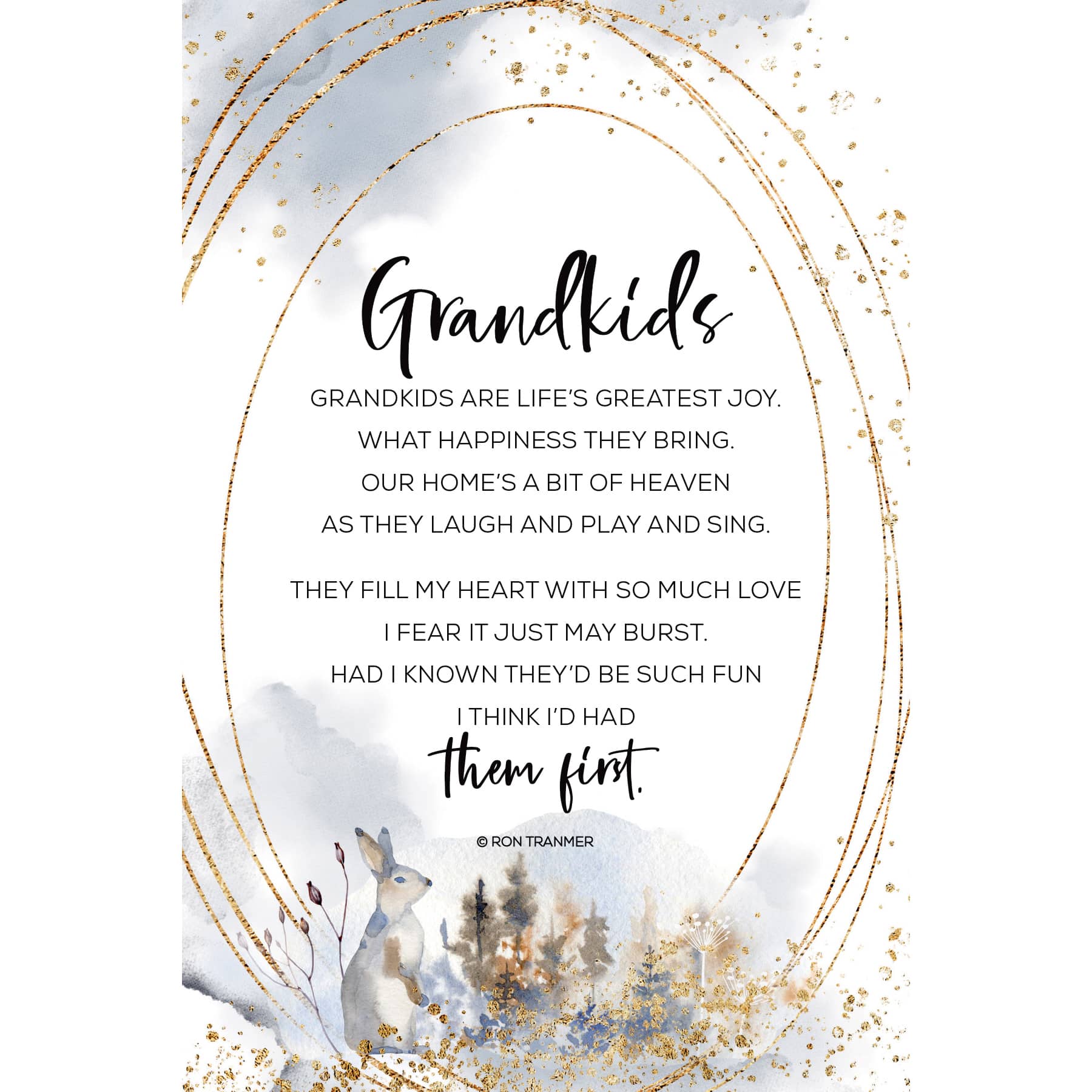 Grandkids Plaque