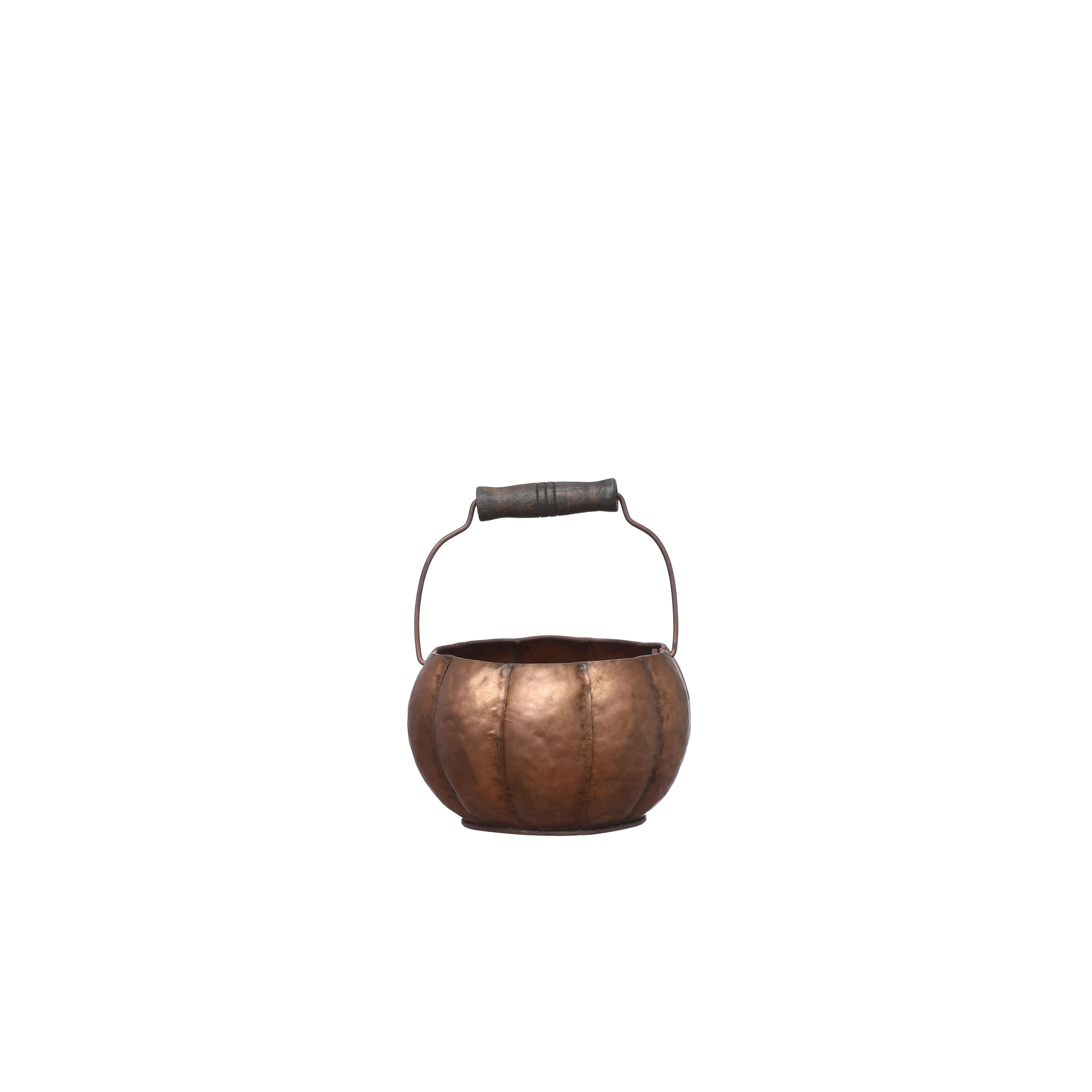 4.4&#x22; Copper Pumpkin Container by Ashland&#xAE;
