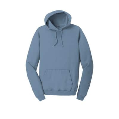 Port & Company&reg; Beach Wash Garment-Dyed Pullover Hooded Adult Sweatshirt in Denim Blue | Large | Michaels&reg;