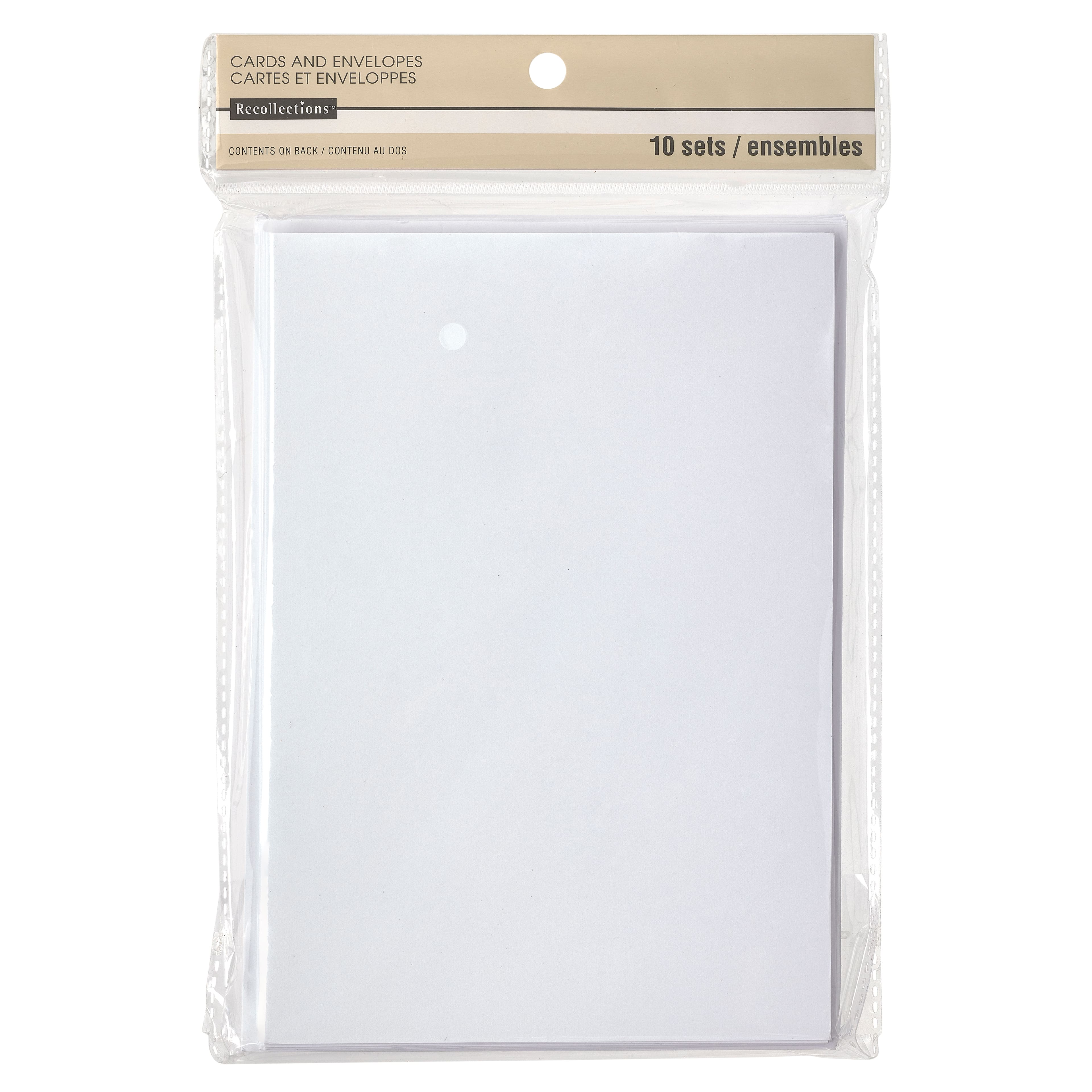 Recollections Card Sleeves - Clear - 5x7 - Each