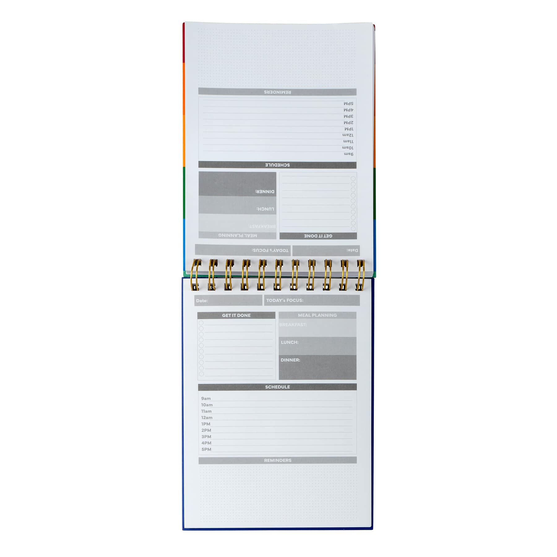 Assorted 6&#x22; x 8&#x22; Undated Planner, 1pc. by Fab Finds