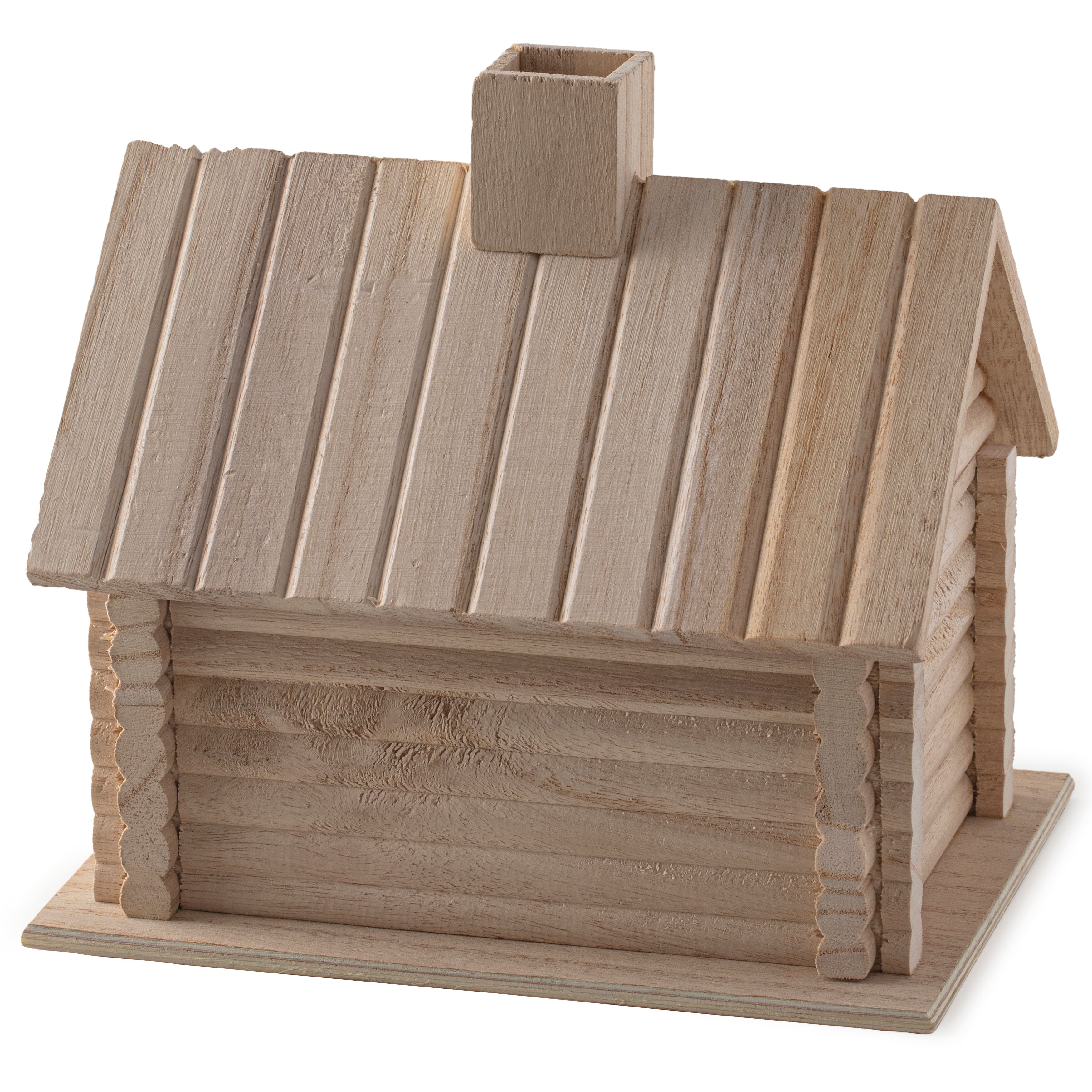 Log Cabin Birdhouse by ArtMinds™
