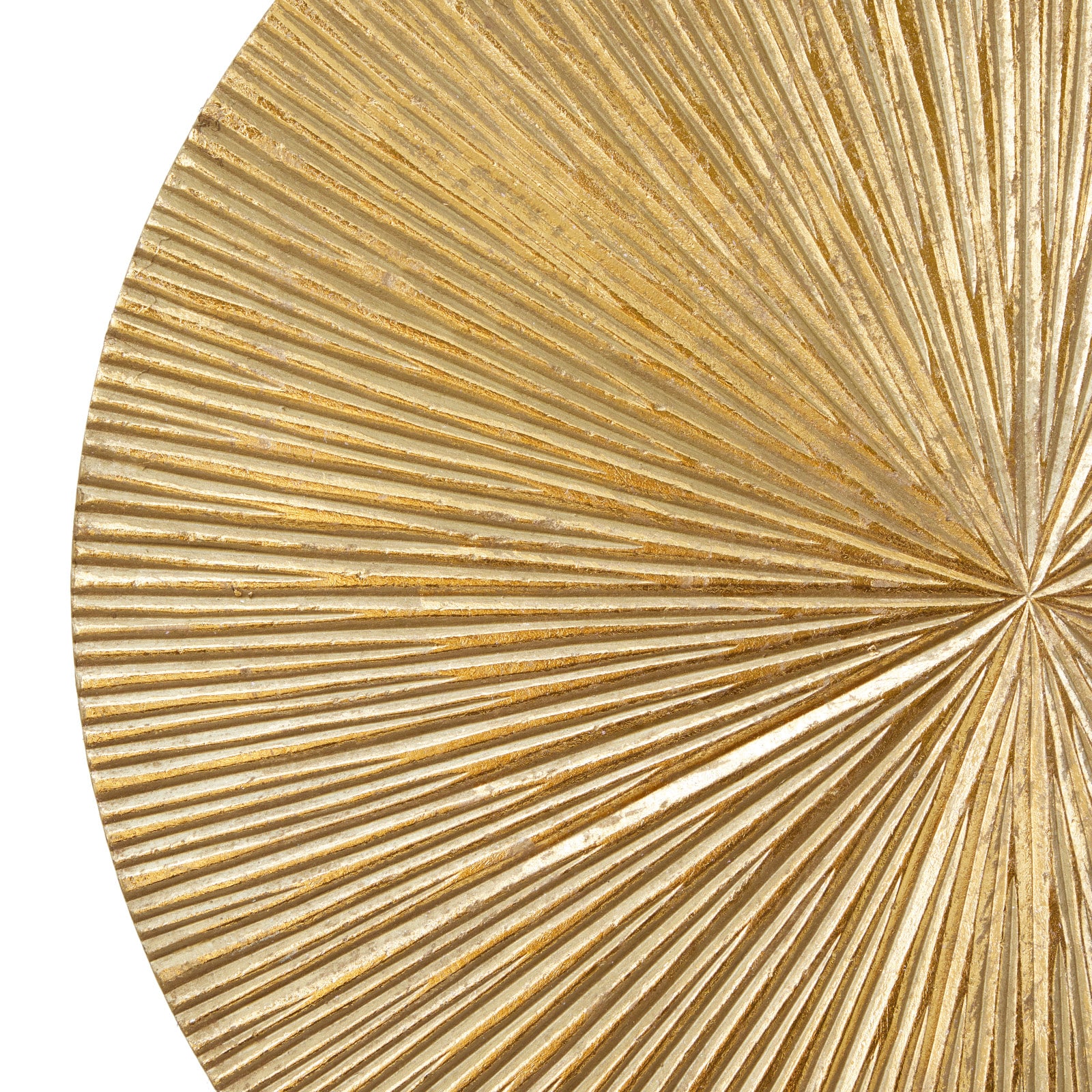 CosmoLiving by Cosmopolitan Set of 3 Gold MDF Contemporary Wall Decor, 24&#x22; x 24&#x22;