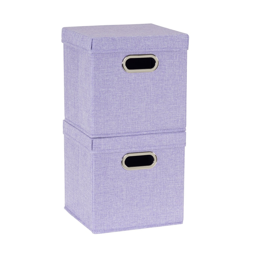 Household Essentials Storage Bins with Lids, 2ct.