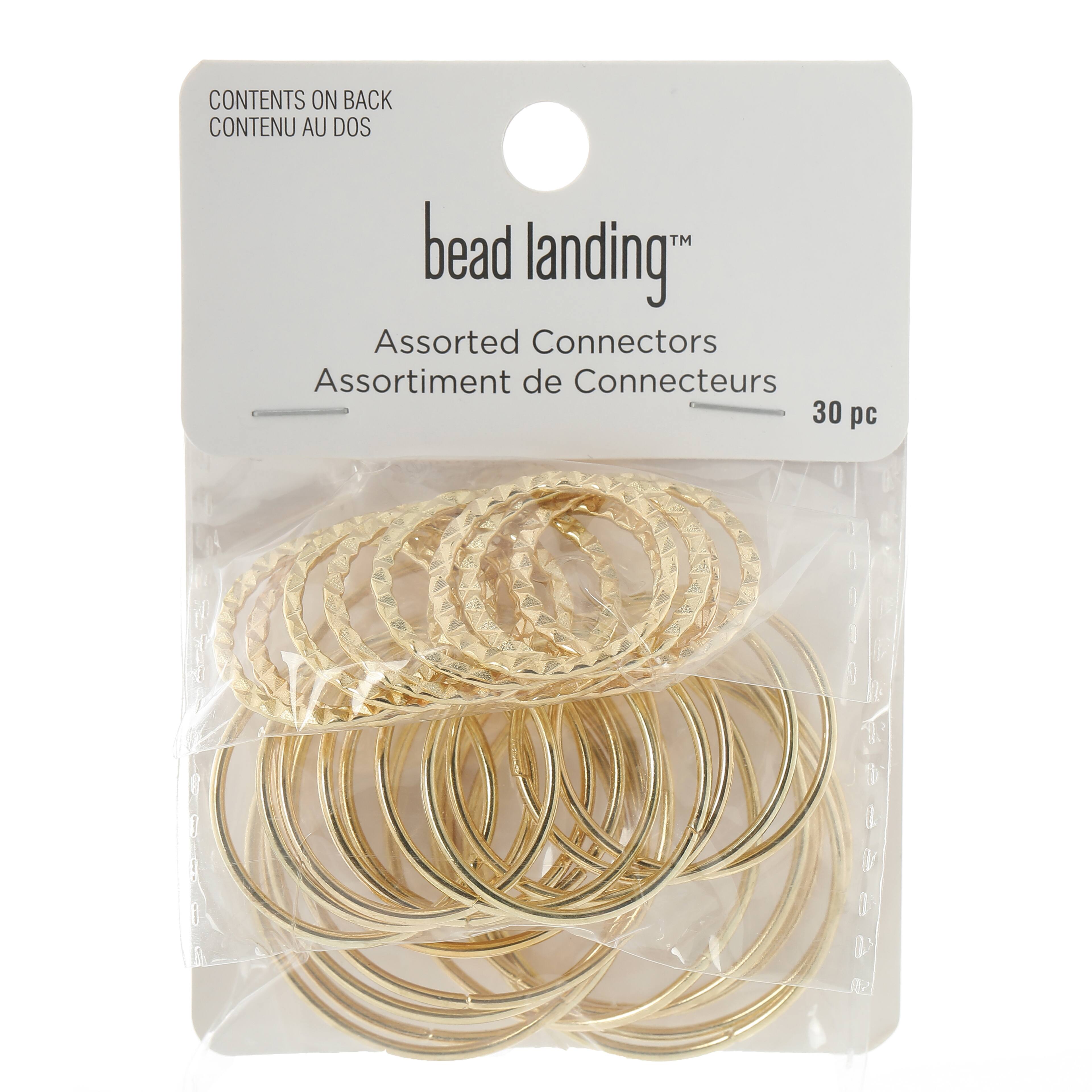 Assorted Gold Circle Connectors by Bead Landing™