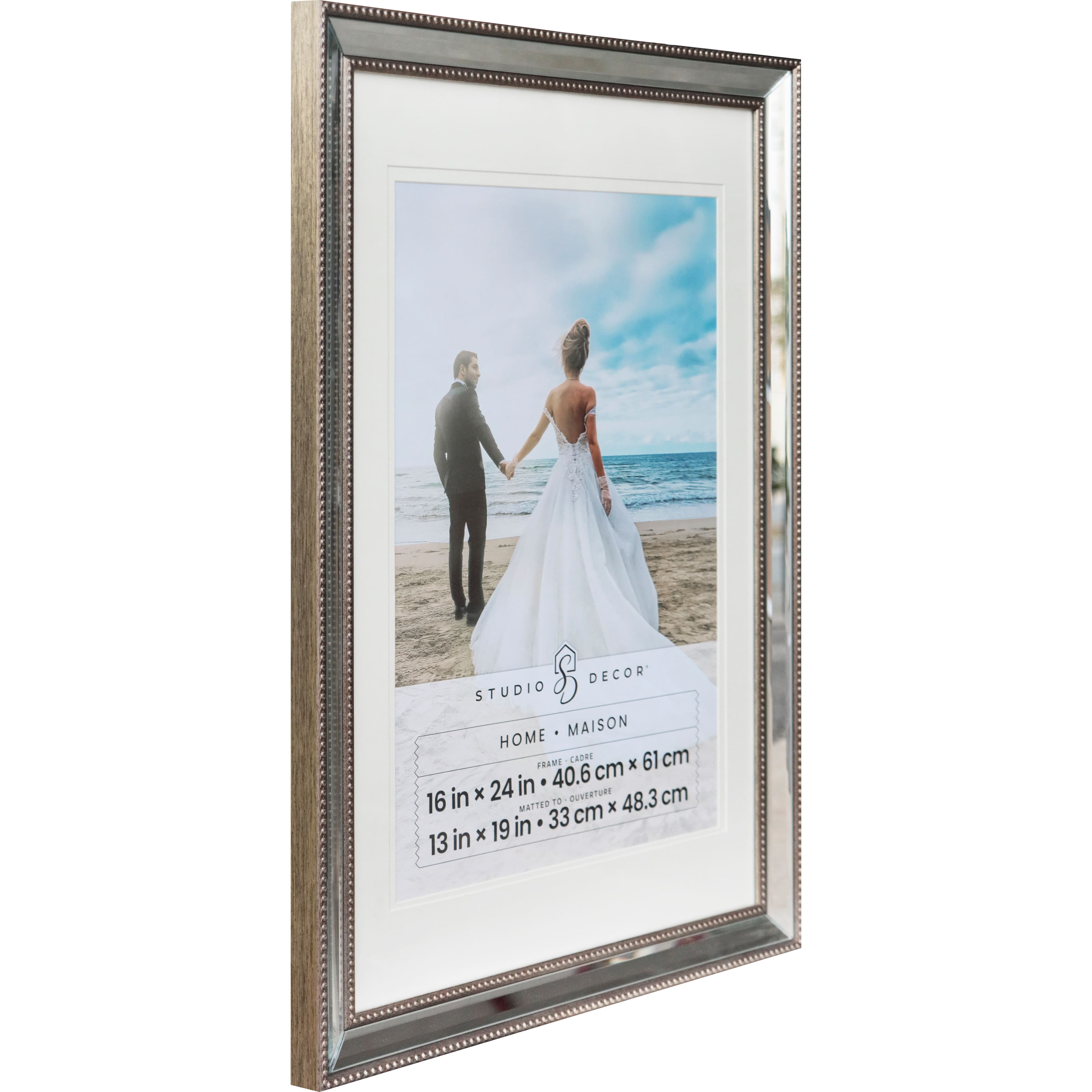 Home Mirrored Frame with Mat by Studio D&#xE9;cor&#xAE;