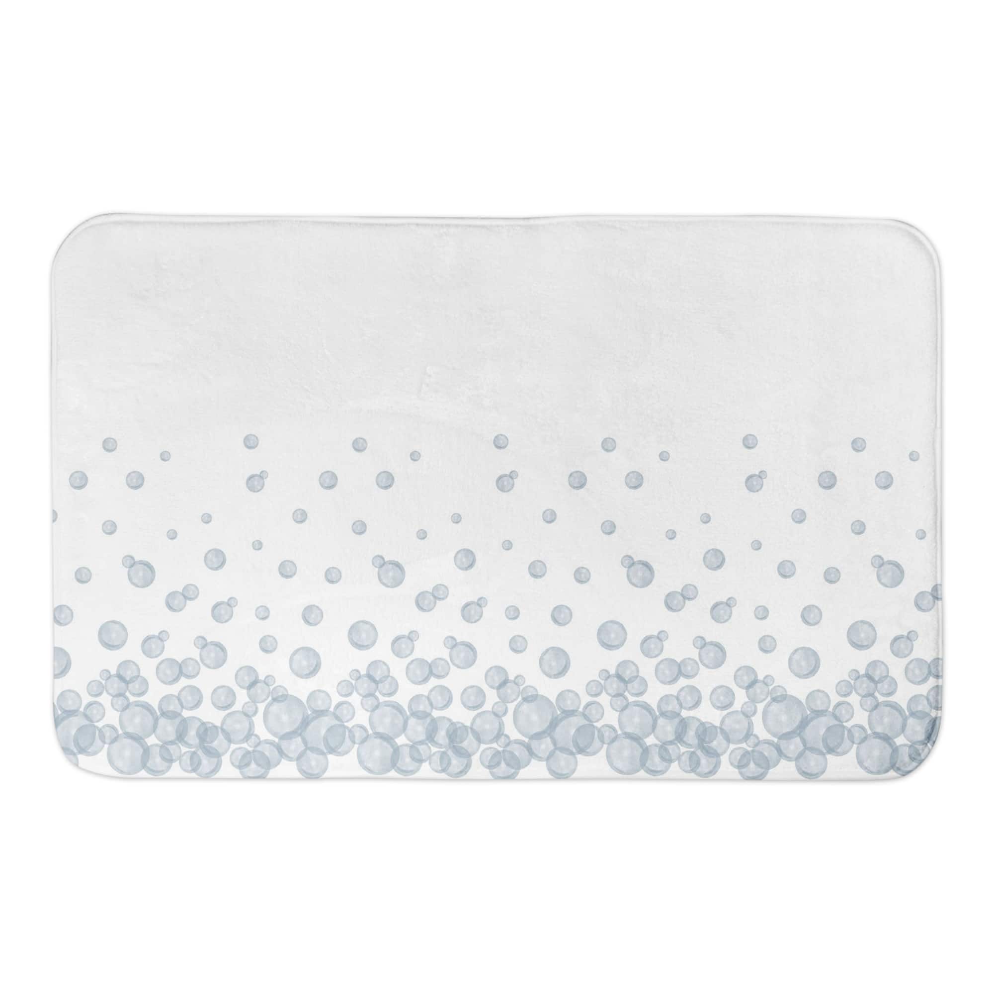 Bubbles On Bath Mat