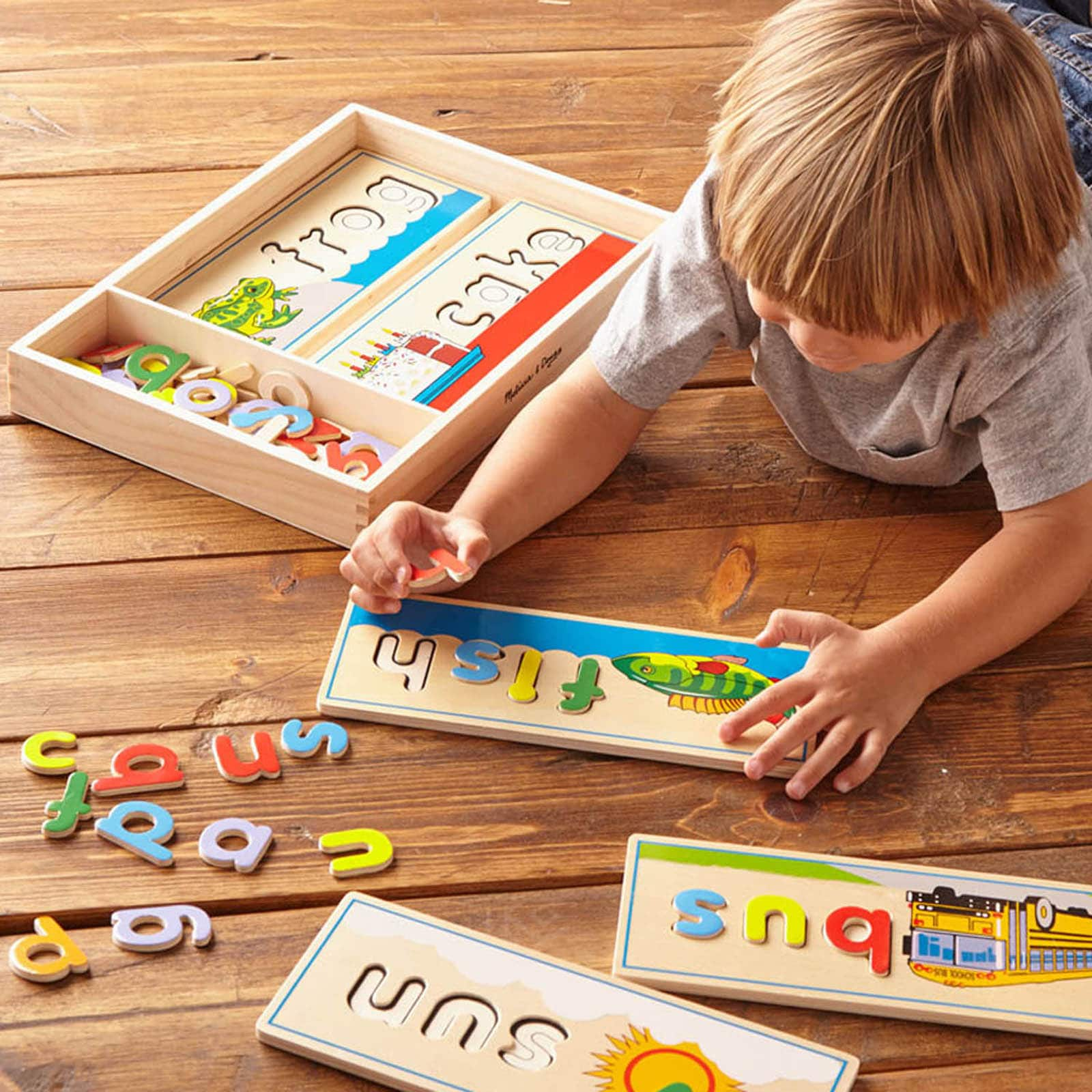 see & spell learning toy