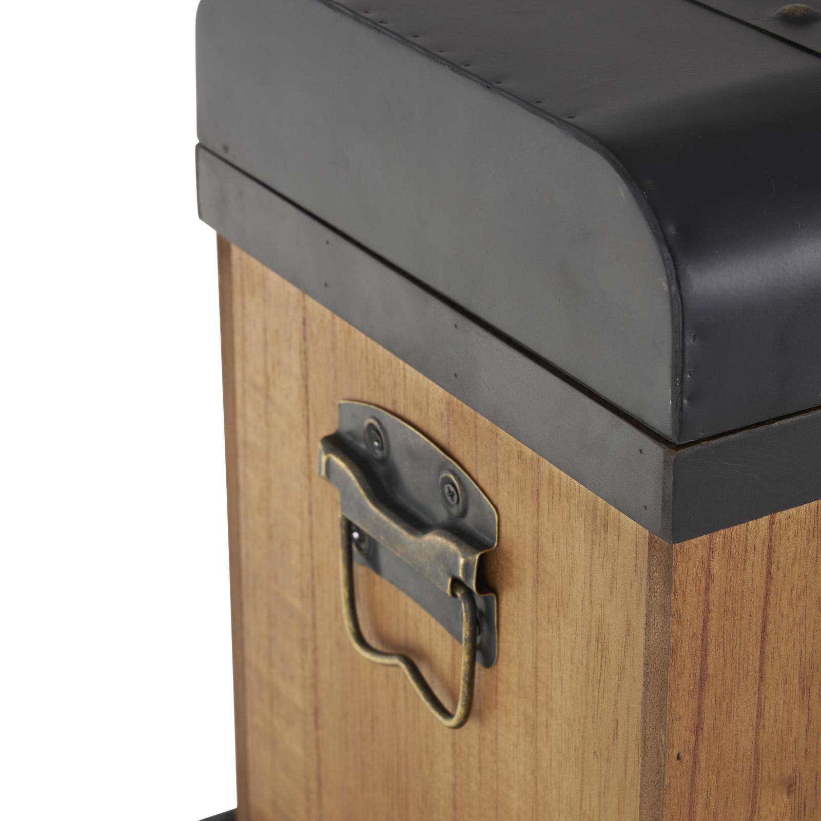 Brown & Black Decorative Trunk Set