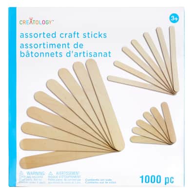 Jumbo Wood Craft Sticks by Creatology™, Michaels