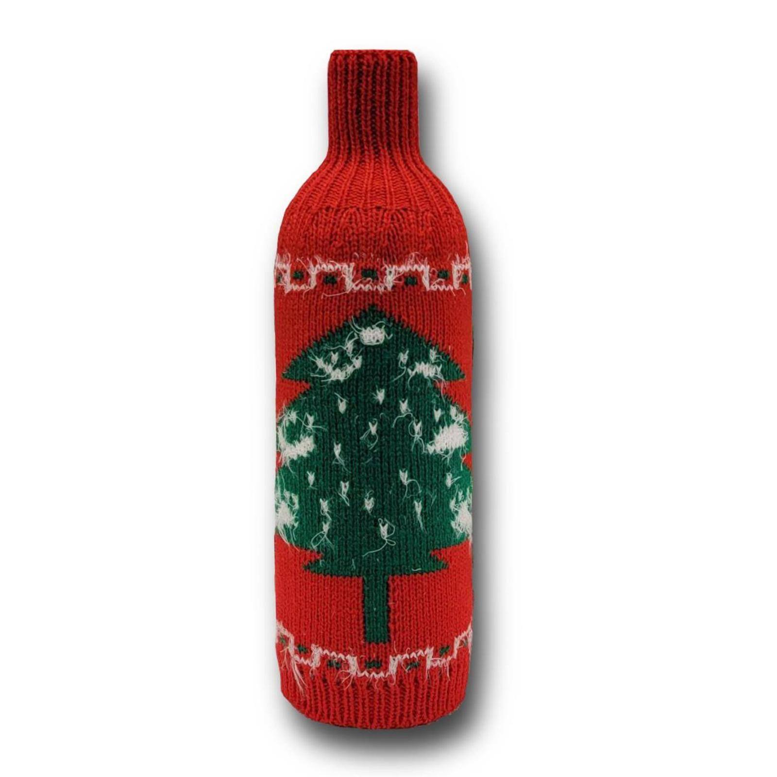 Wizardi 8.5" x 11.7" Christmas Tree Bottle Cover