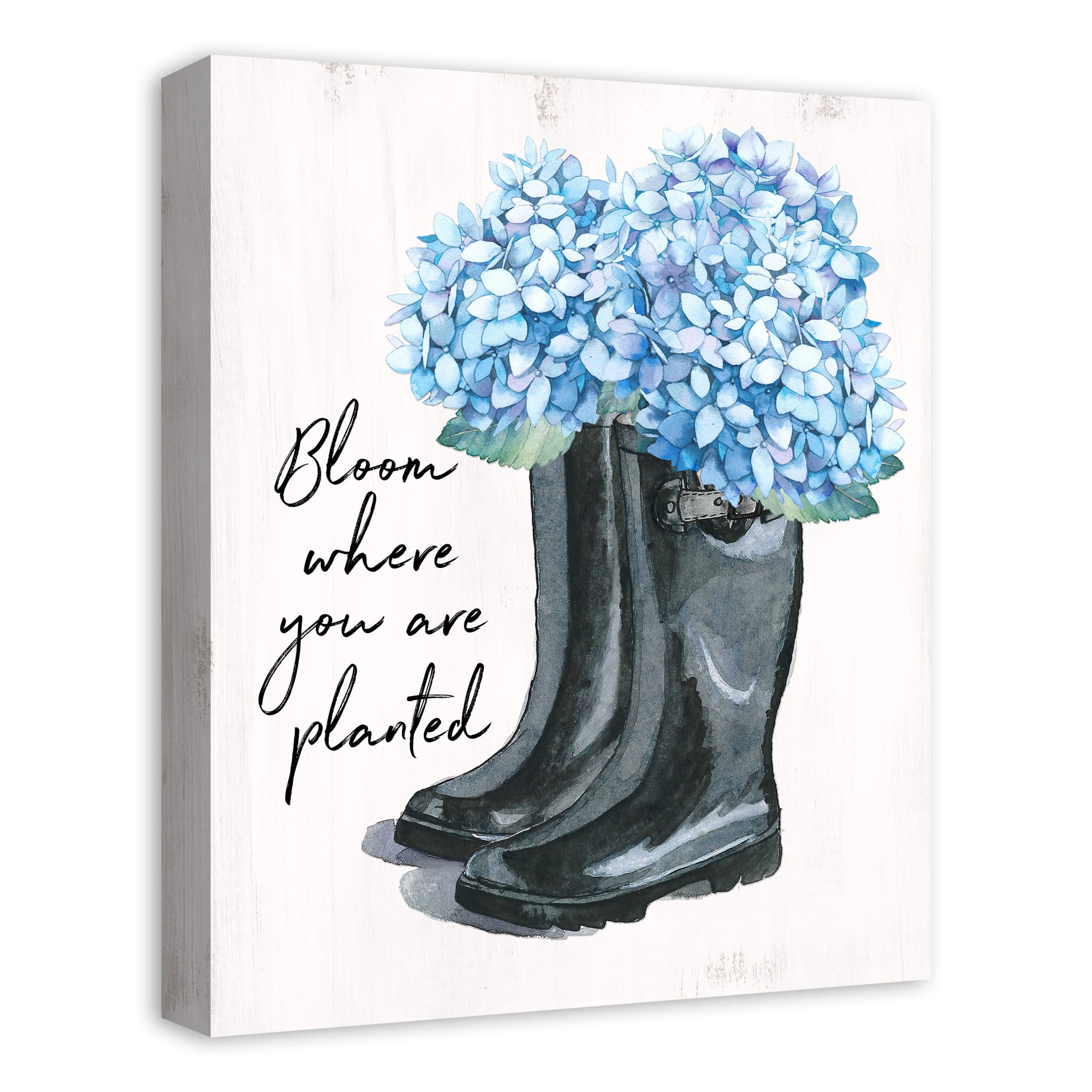 Bloom Where You Are Planted Canvas Art