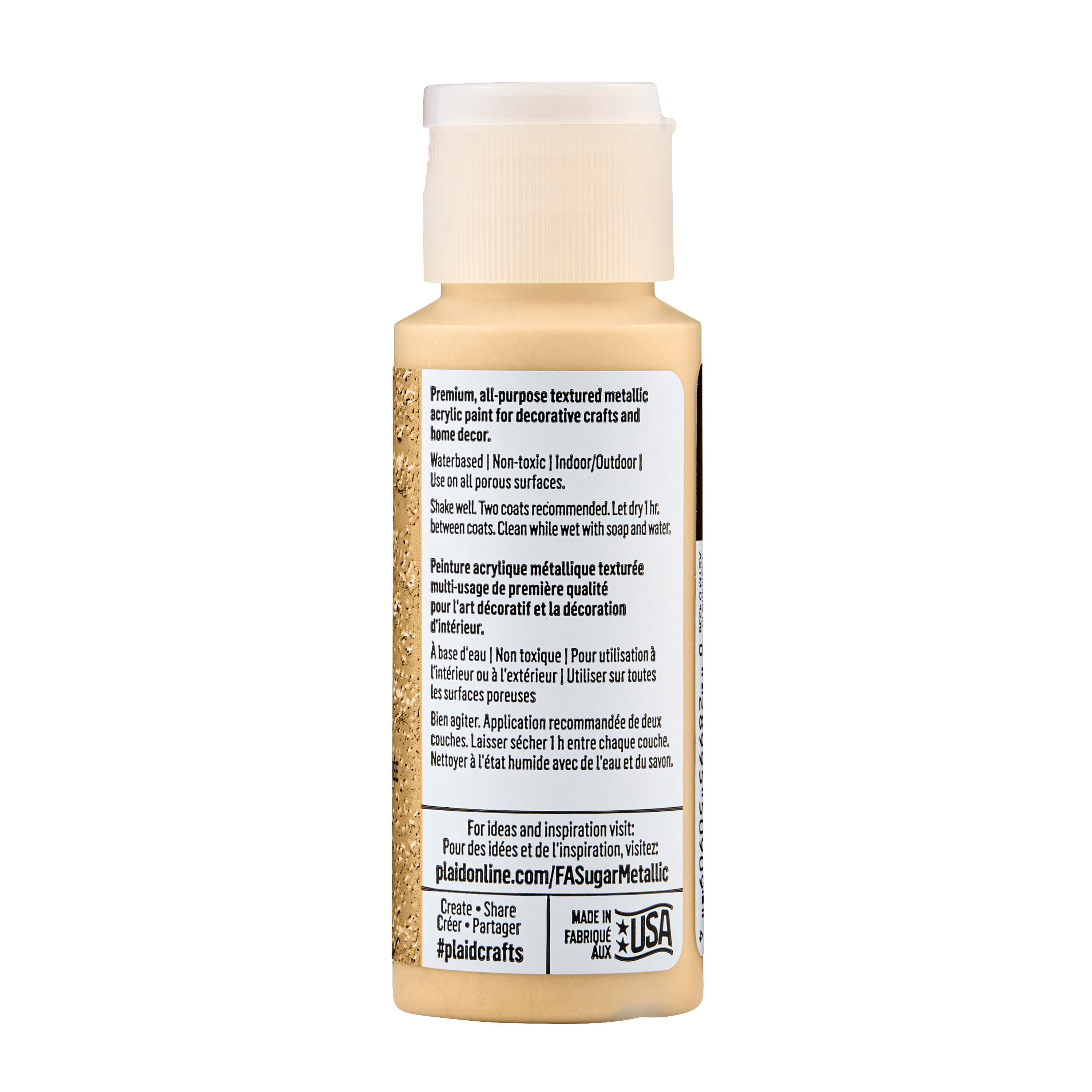 FolkArt&#xAE; Sugar Metallic&#x2122; Acrylic Paint