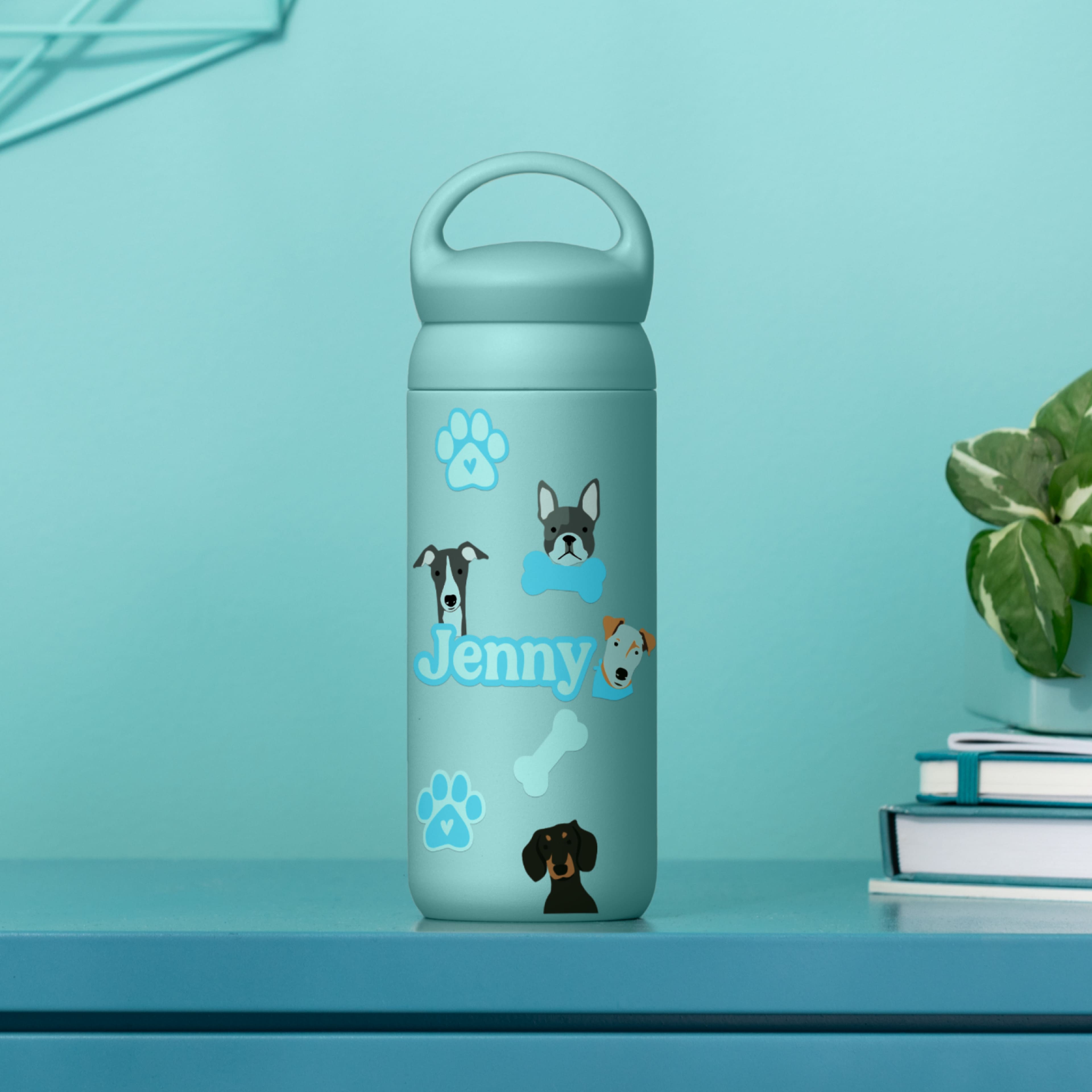 Cricut® Clear US Letter Waterproof Sticker Set, 6ct.