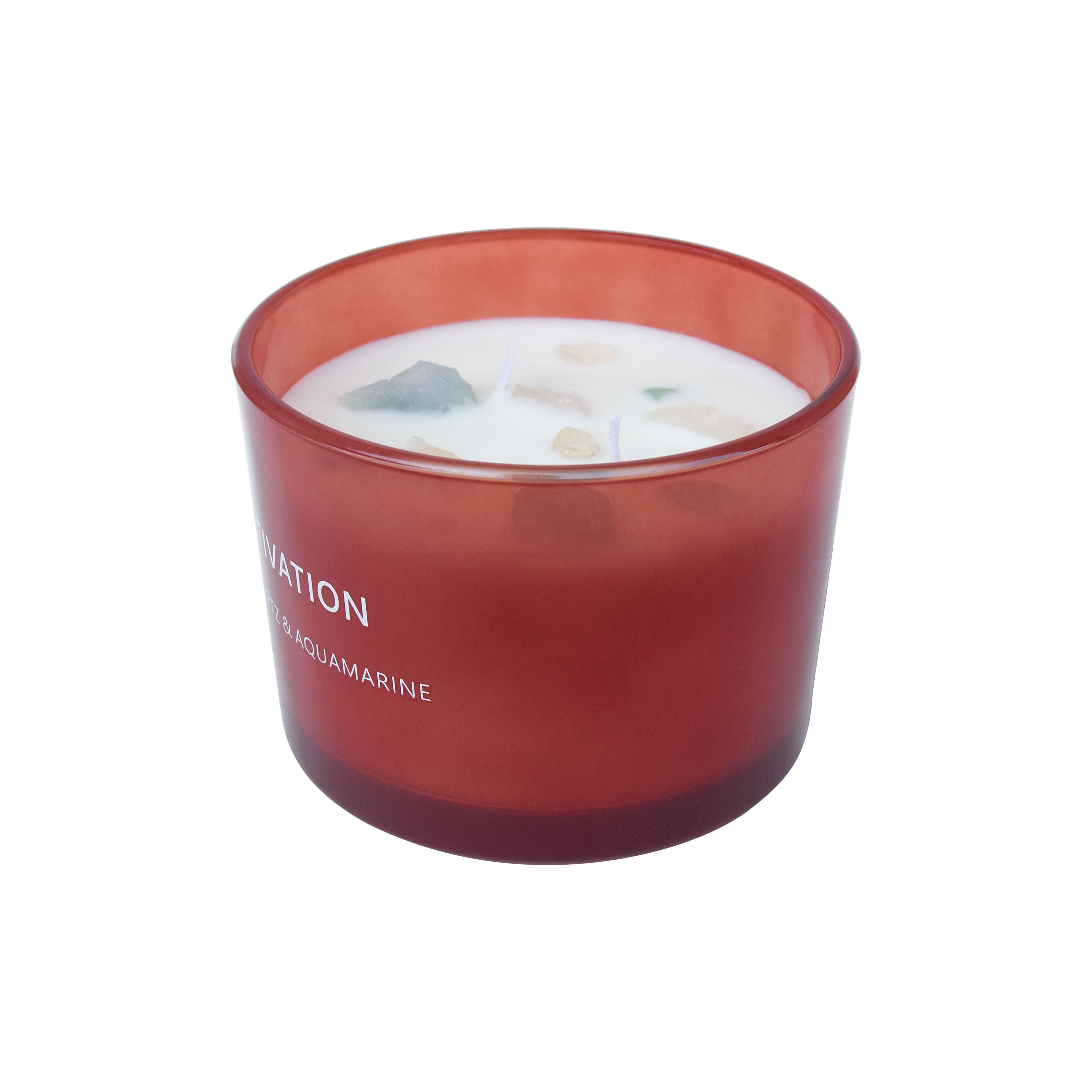 12oz. Clear Quartz &#x26; Aquamarine Motivation Scented Jar Candle by Ashland&#xAE;