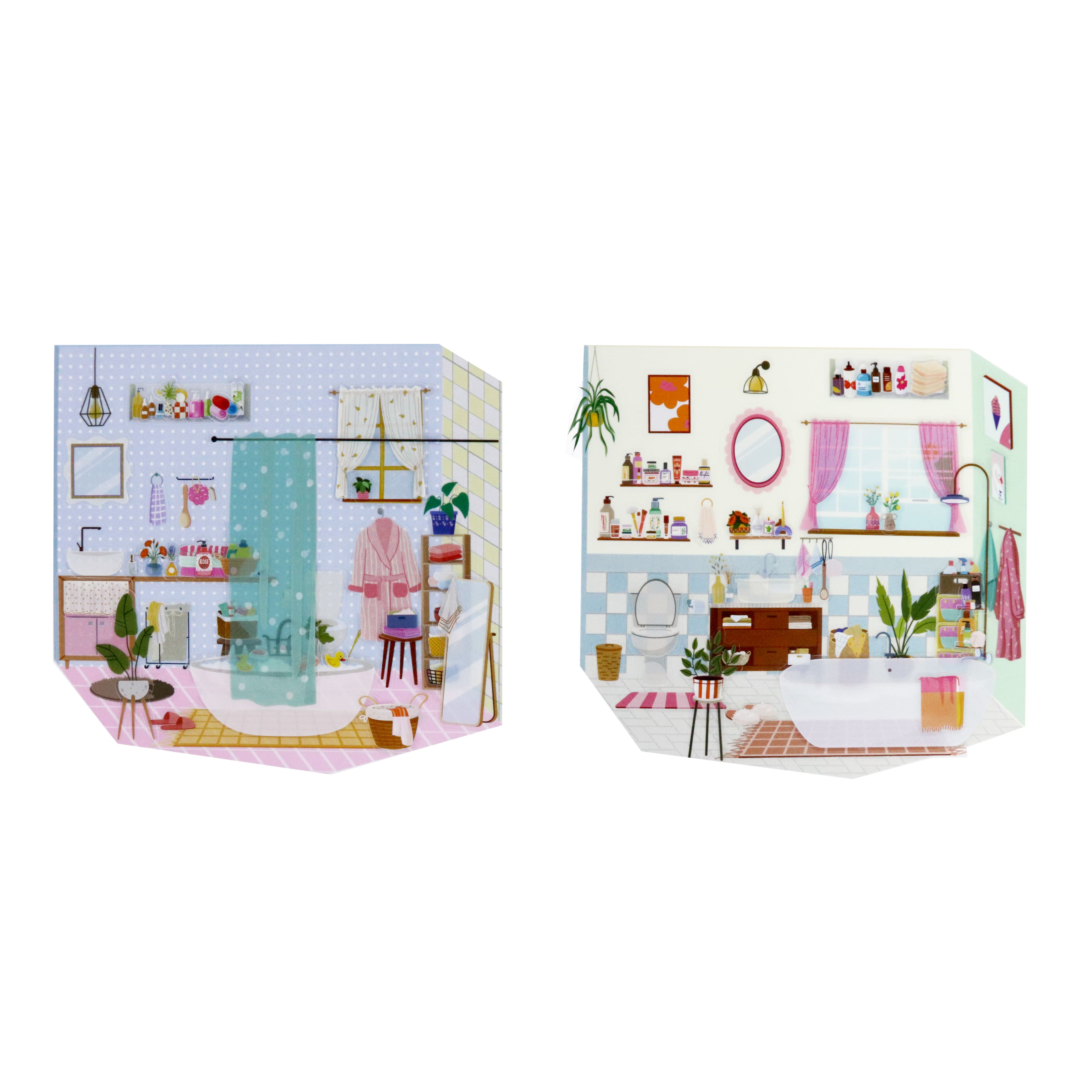 Bathroom Sticker Scene Kit by Recollections™