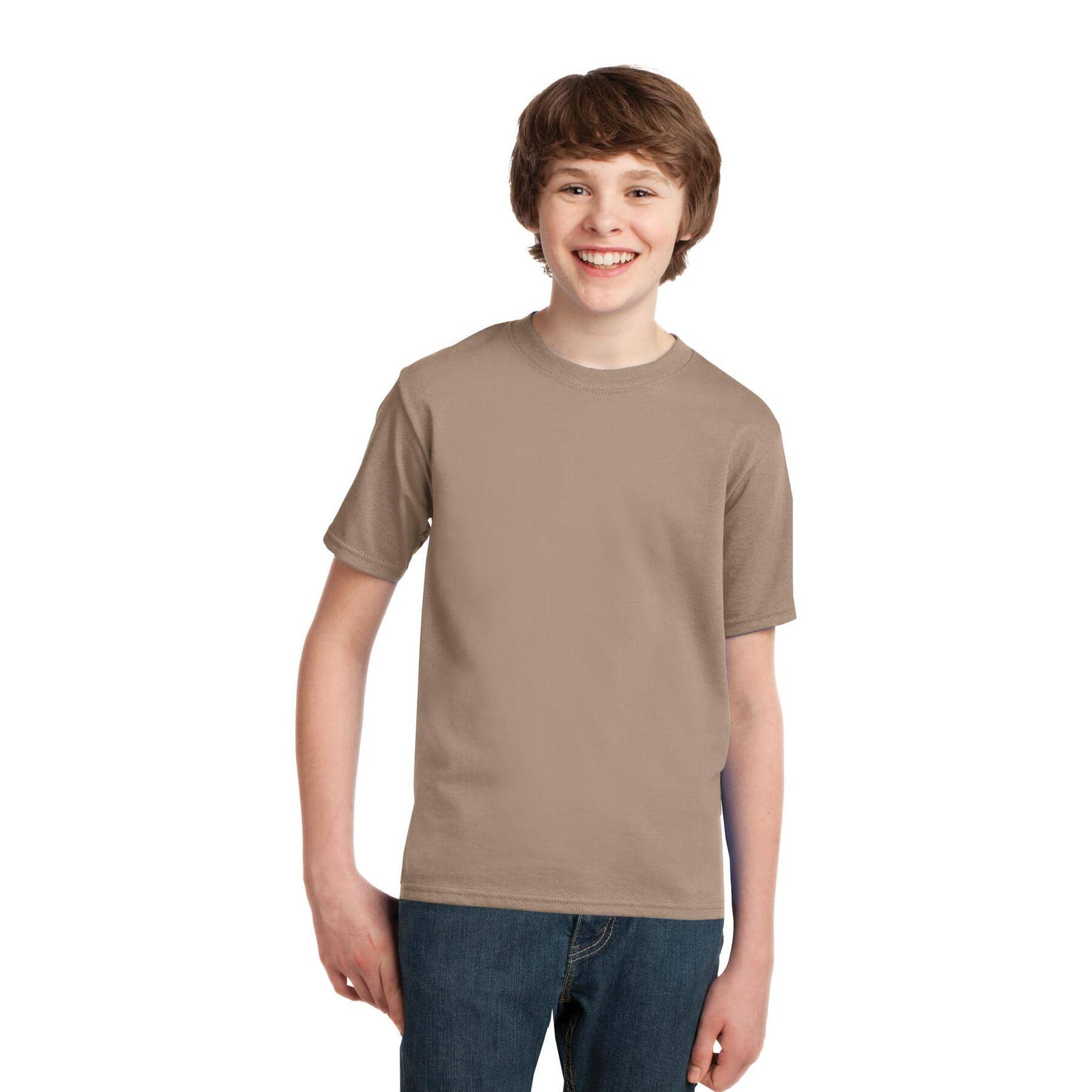Port & Company® Neutrals Youth Essential T-Shirt