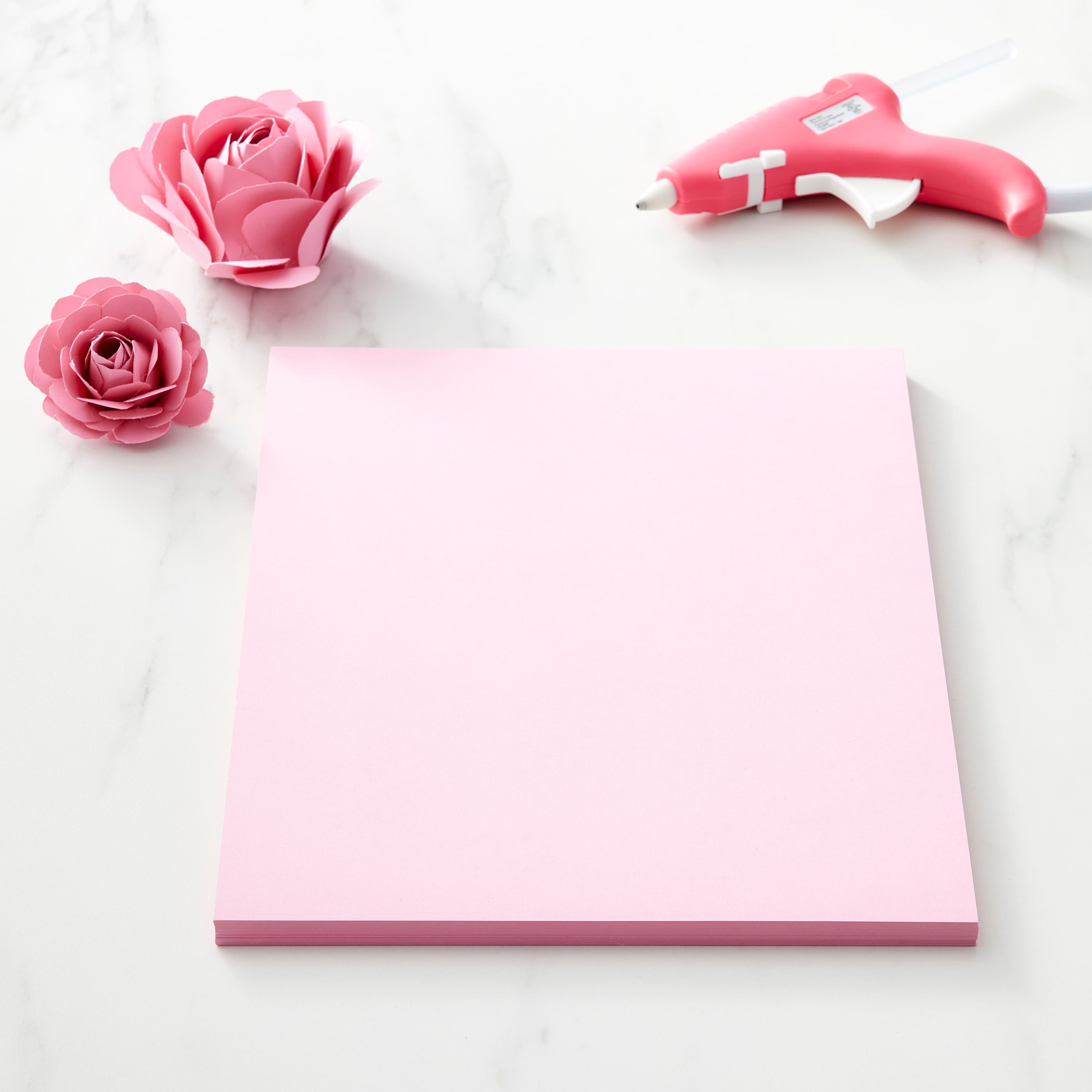 Pink Hues Glitter 8.5 x 11 Cardstock Paper by Recollections™, 24 Sheets