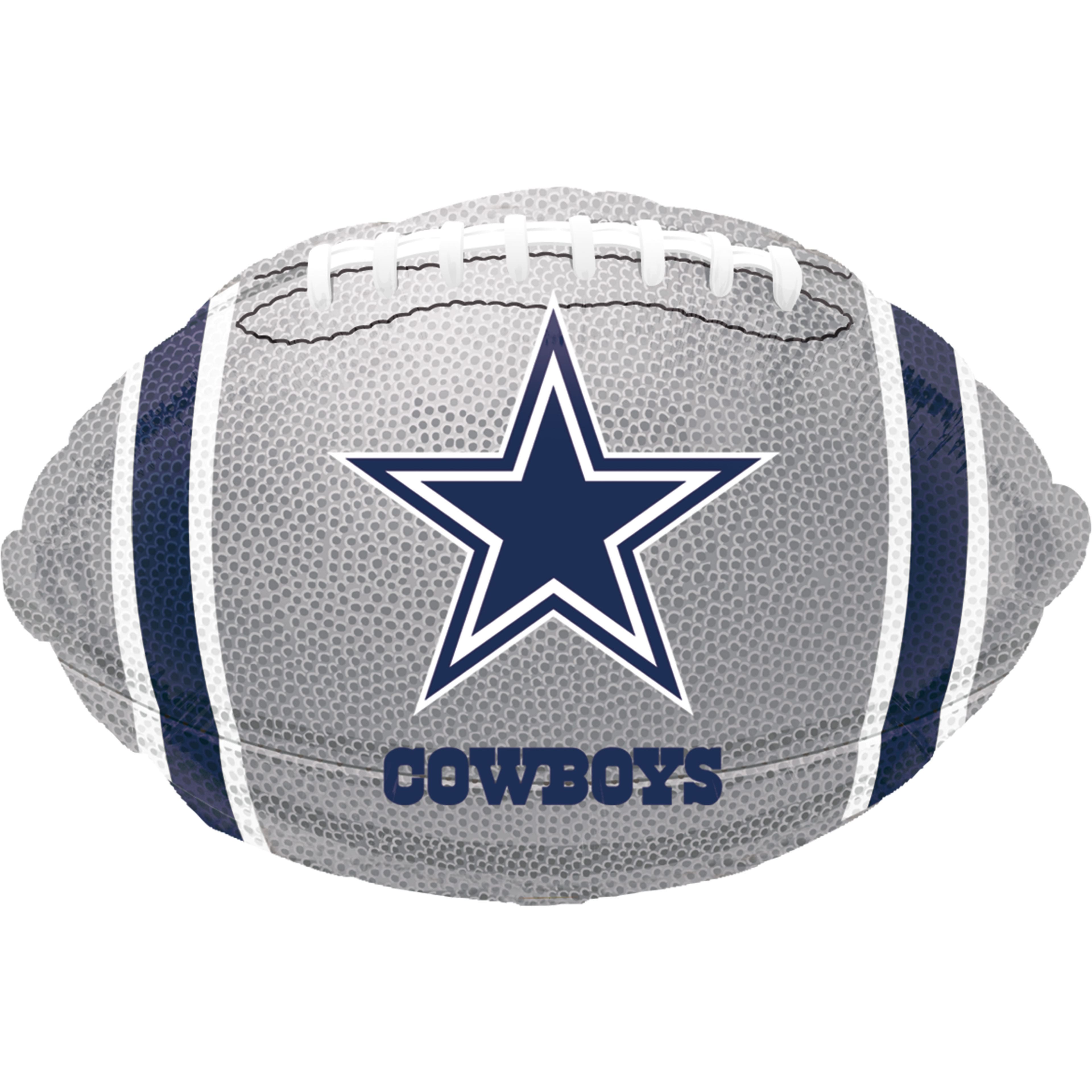 17&#x22; Dallas Cowboys Football Foil Balloon