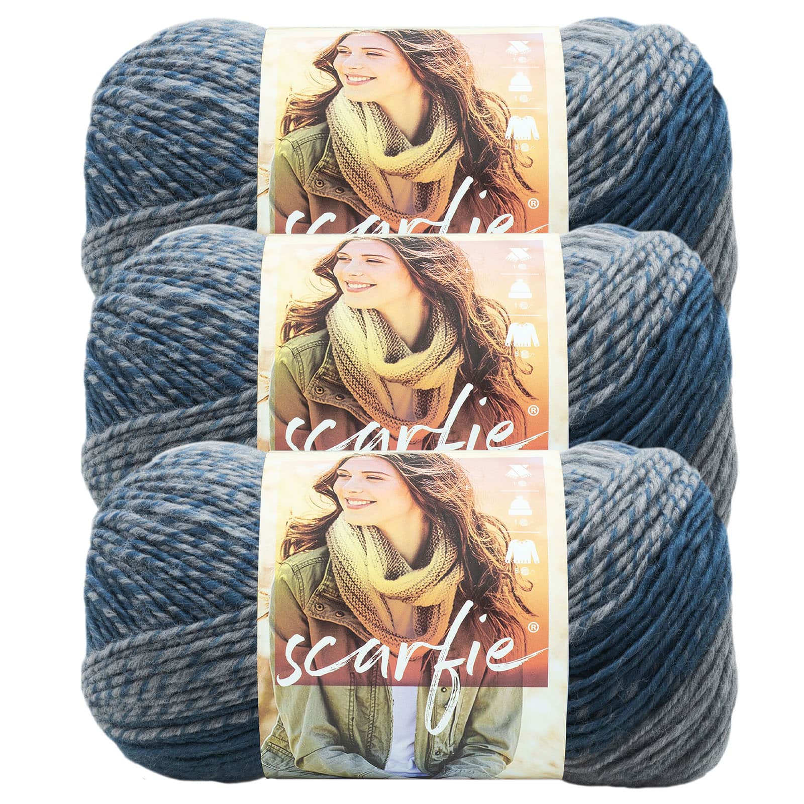 3 Pack Lion Brand&#xAE; Scarfie&#xAE; Yarn