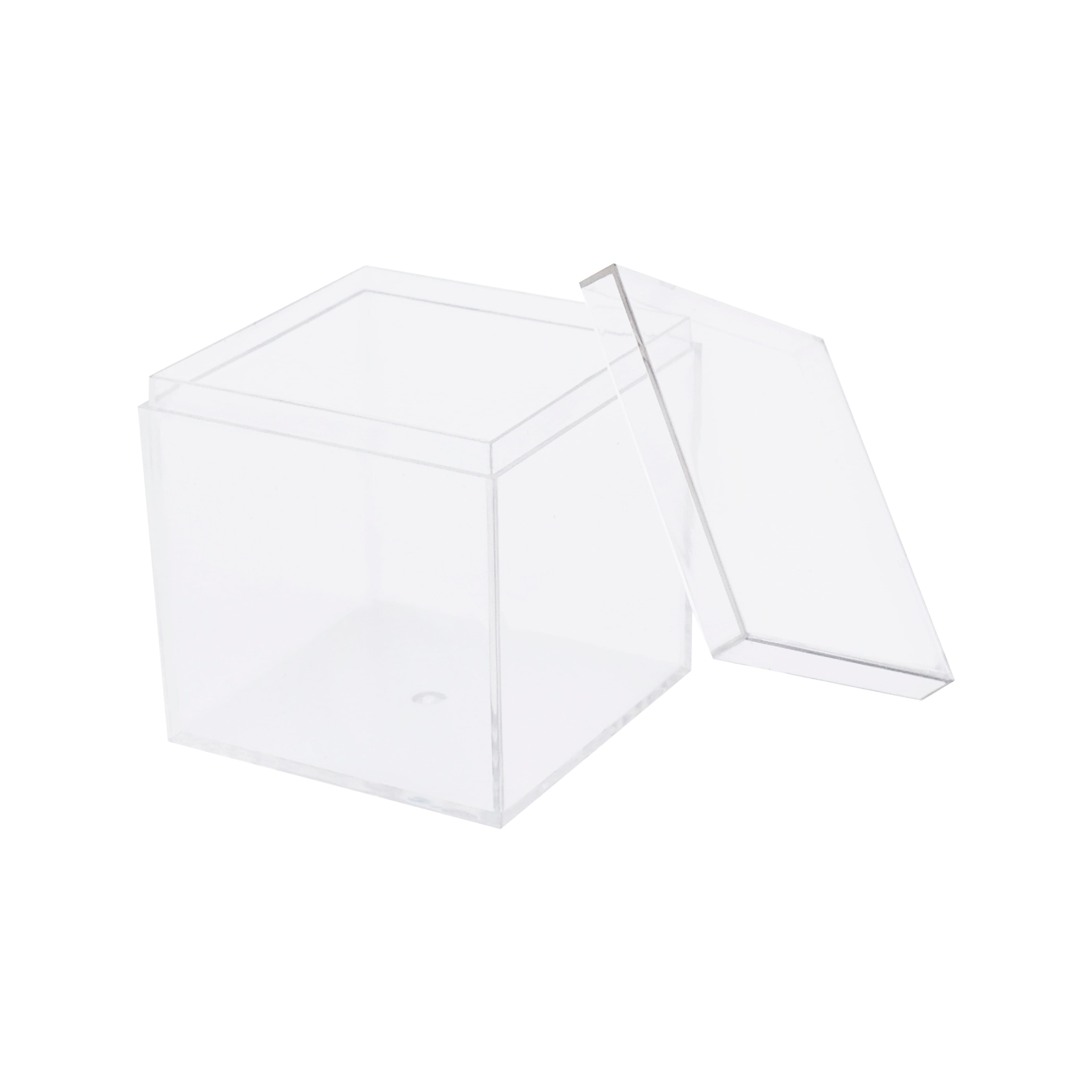 8 Packs: 12 ct. (96 total) 2" Clear Plastic Favor Boxes by Celebrate It™
