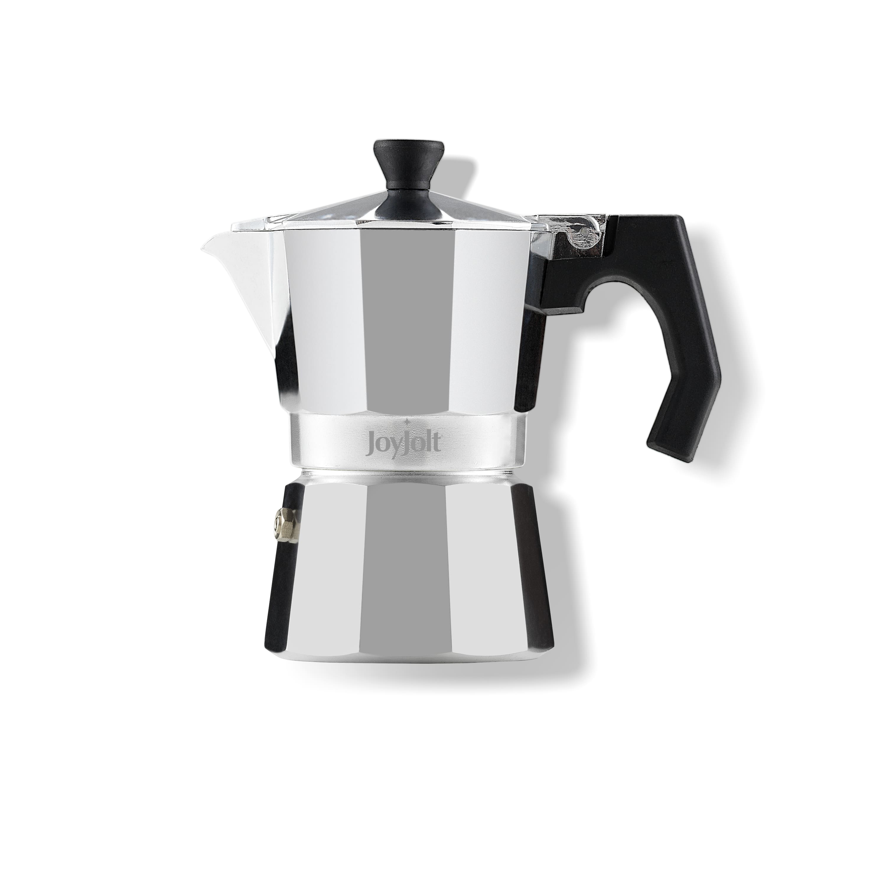 JoyJolt® Italian Moka Pot 6 Cup Stovetop Aluminum Espresso Maker