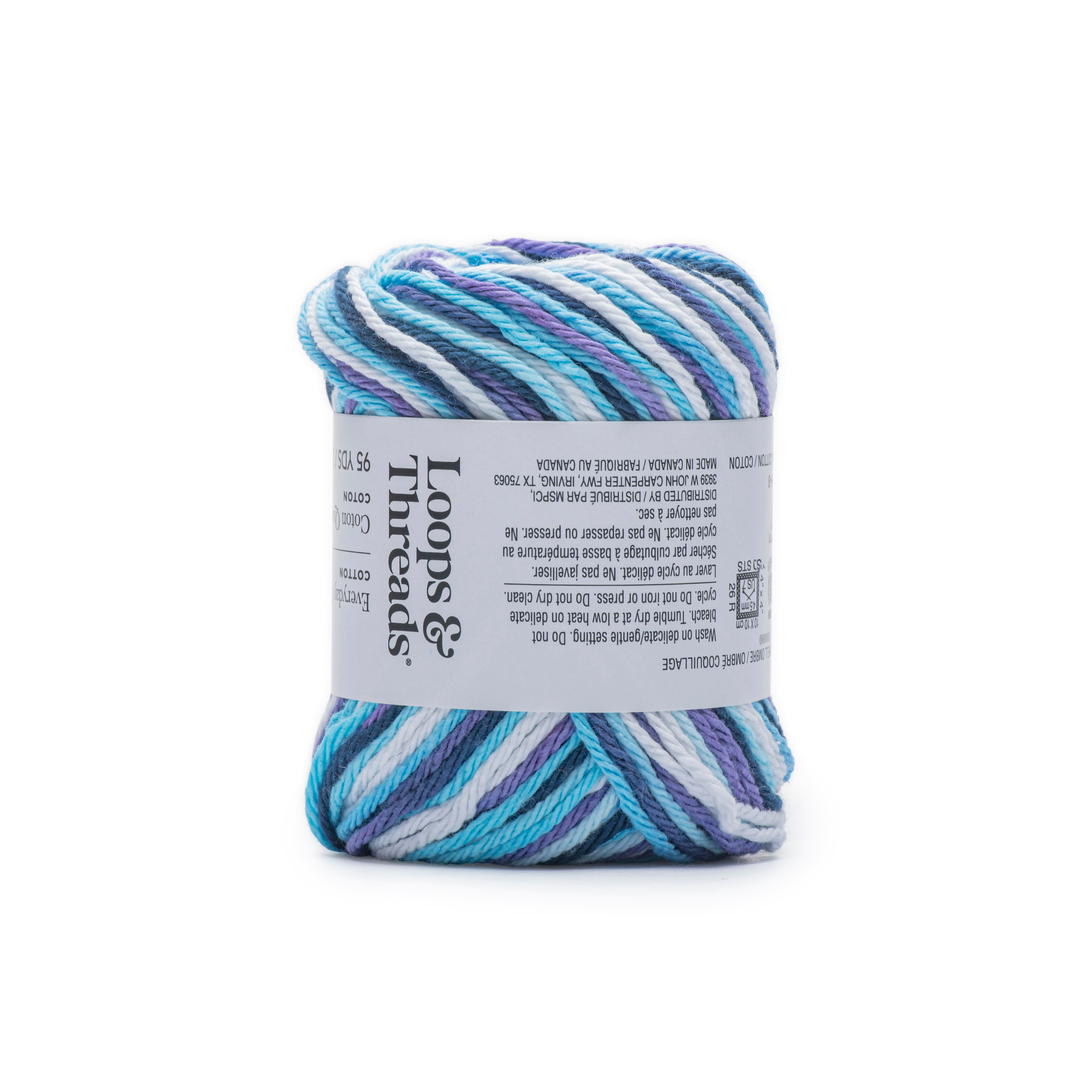 Everyday Cotton&#x2122; Patterned Yarn by Loops &#x26; Threads&#xAE;