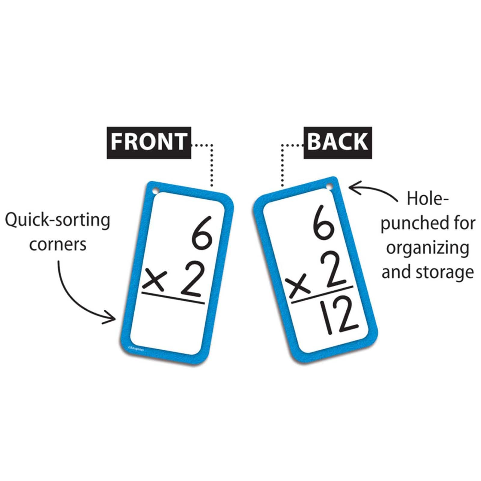 Edupress&#x2122; Multiplication All Facts 0-12 Flash Cards